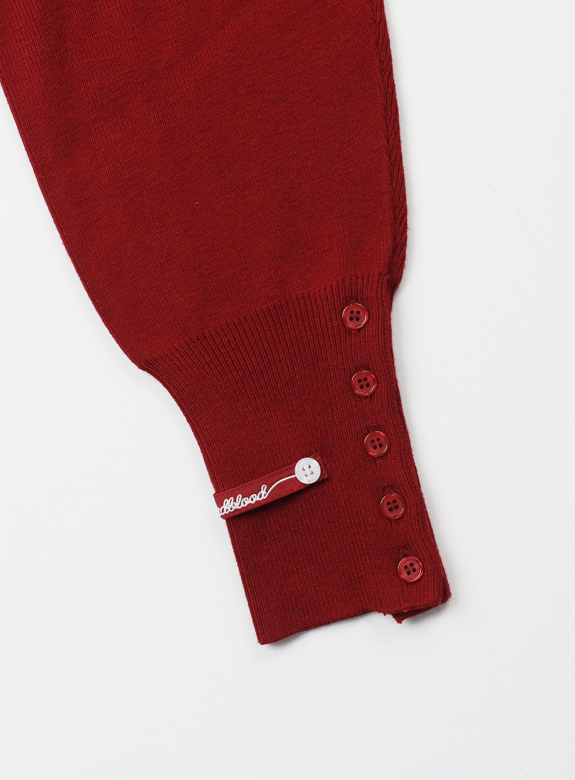 Badblood The Pure V-neck Cardigan – Red