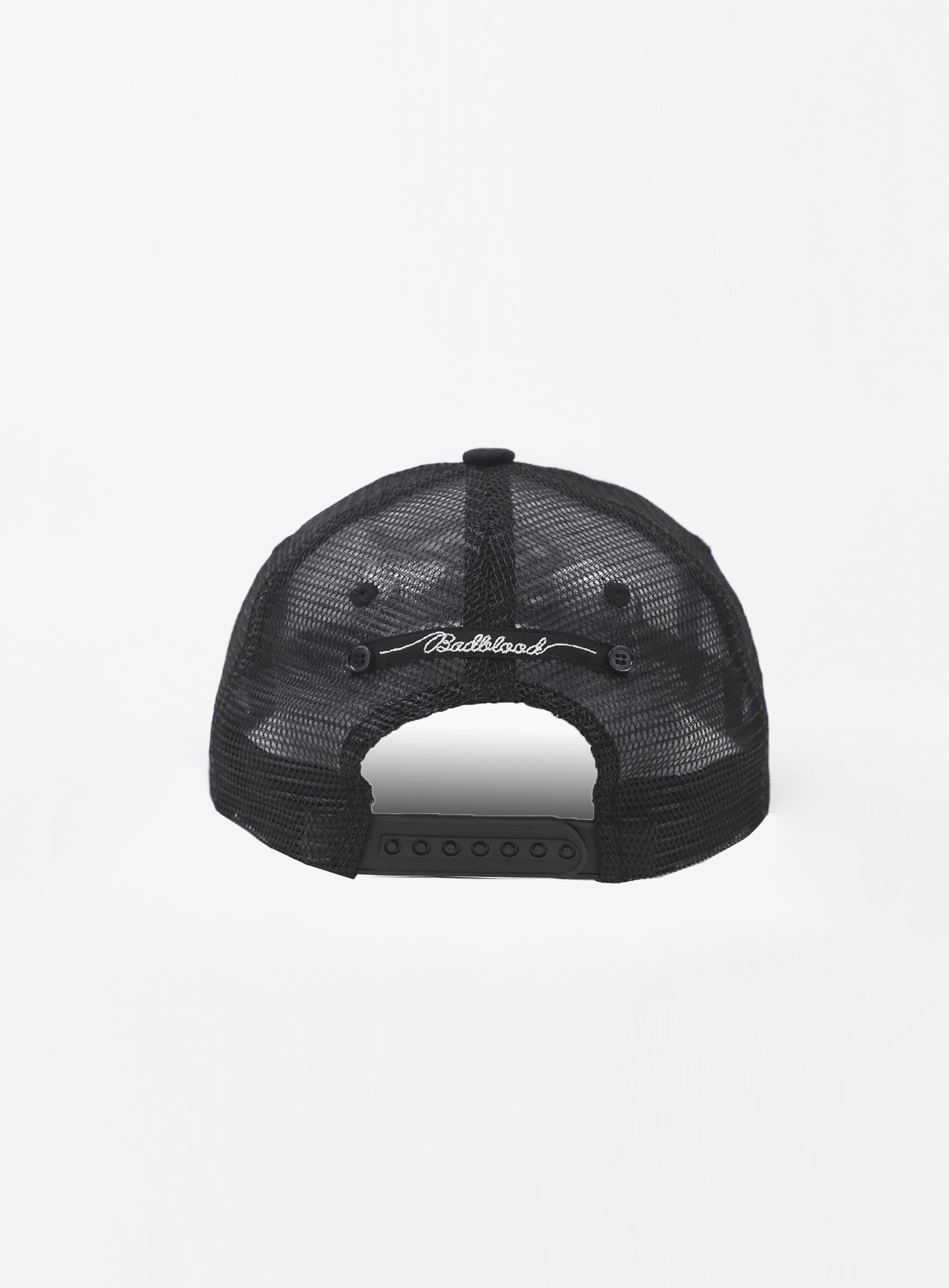 Badblood  Oval Logo Contrast Ball Cap Black