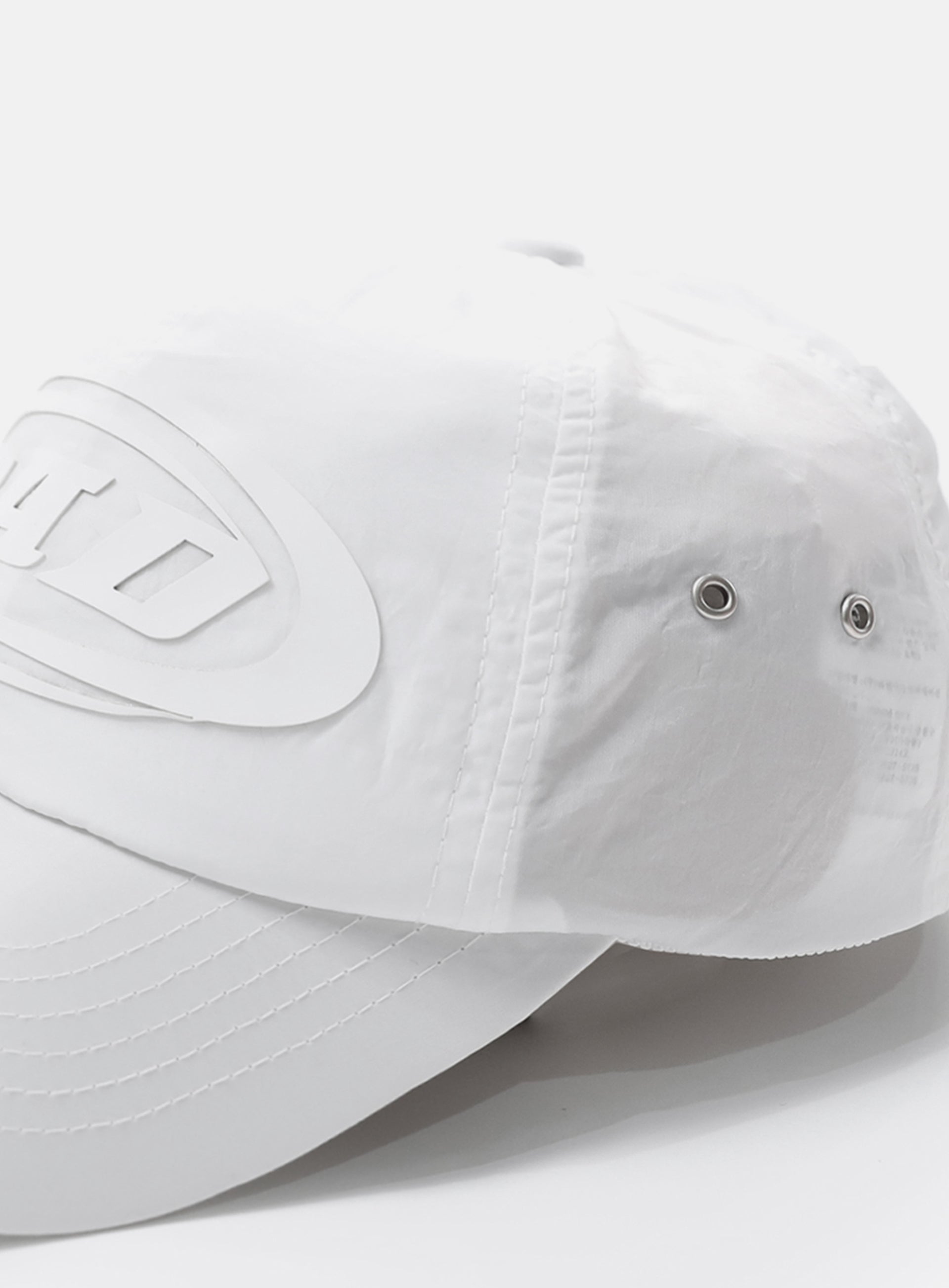 Badblood Speed Logo Nylon Ball Cap - White