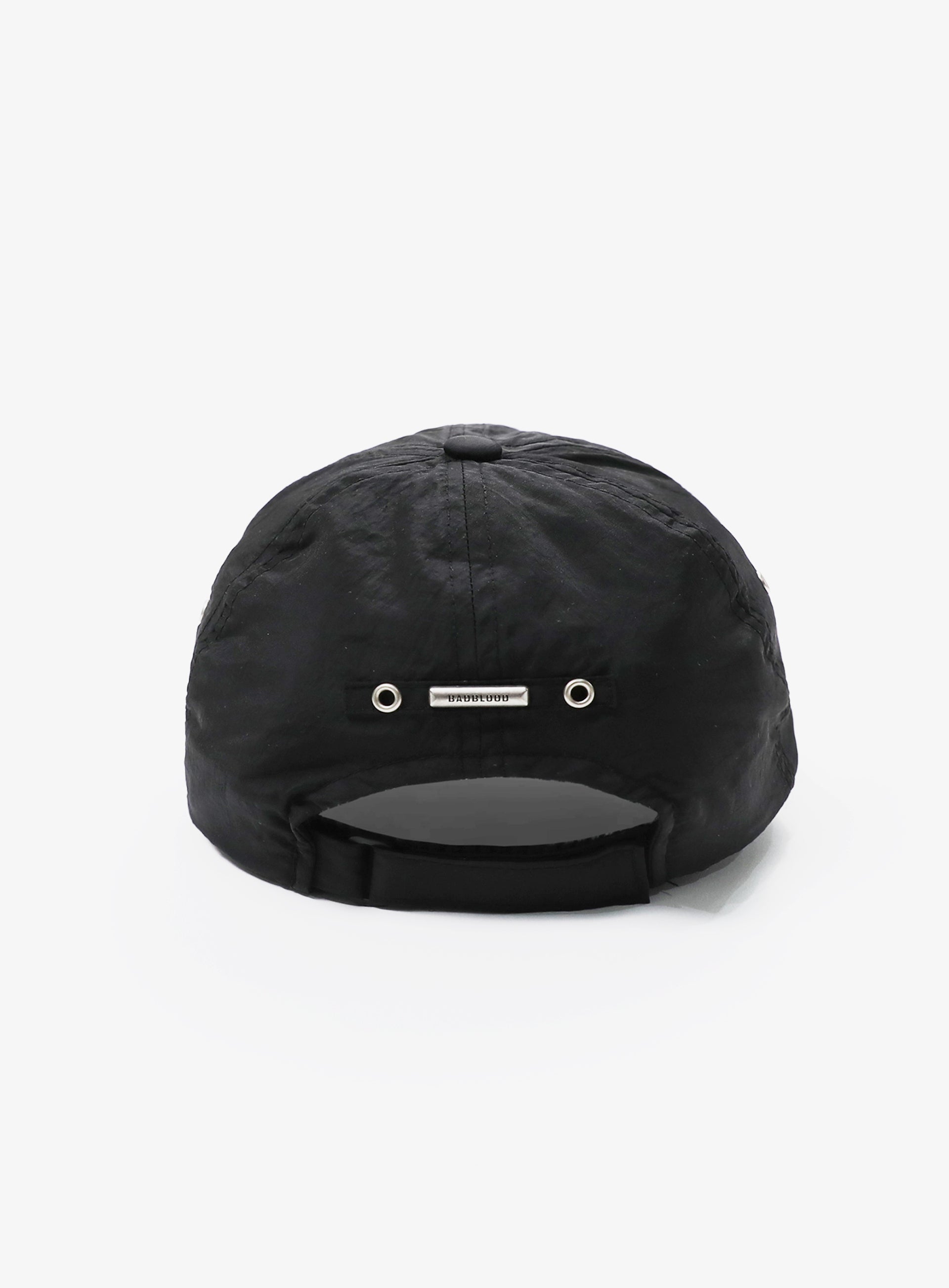 【BADBLOOD】 Dark Classic Street Ball Cap - Black Badblood F1 Old Effect Ball Cap Black – BBGSHOPHK
