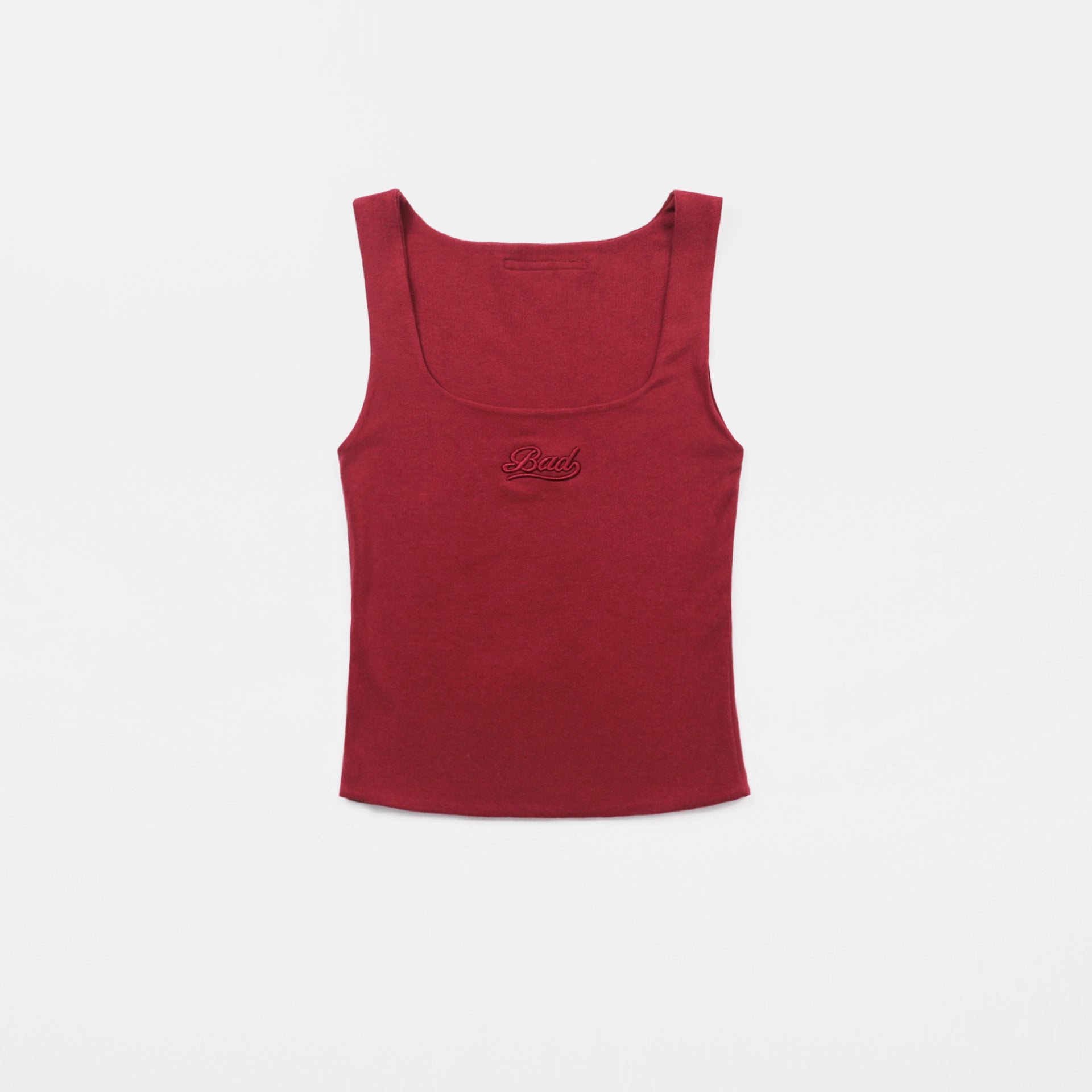 Badblood Beyond Soft Square Neck Tank - Carmine