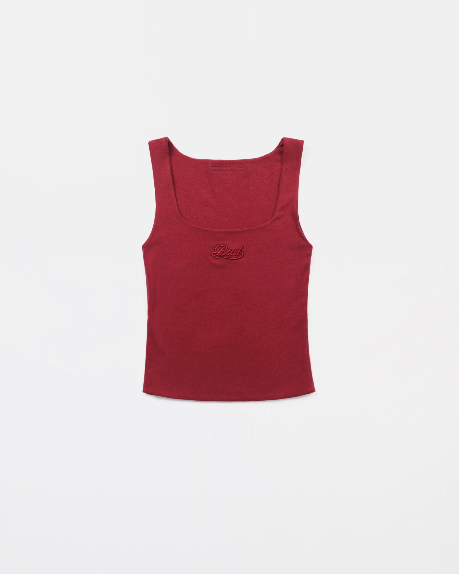 Badblood Beyond Soft Square Neck Tank - Carmine