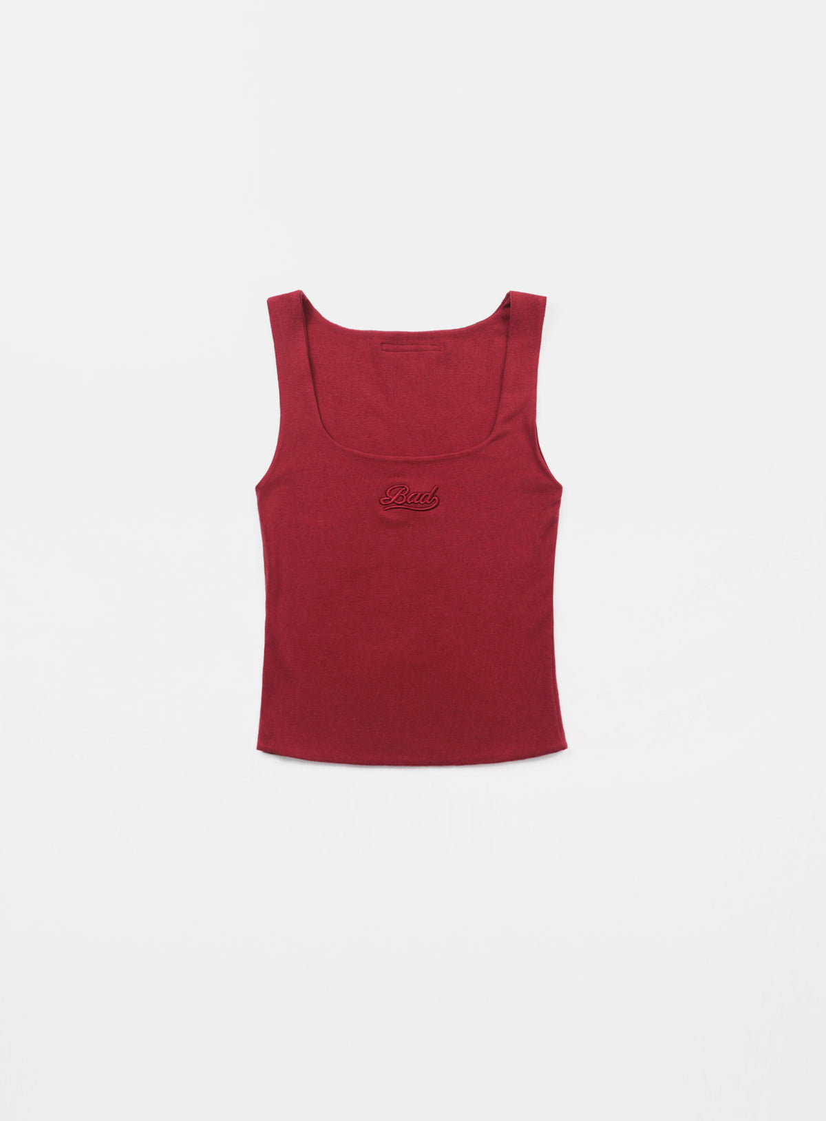 Badblood Beyond Soft Square Neck Tank - Carmine