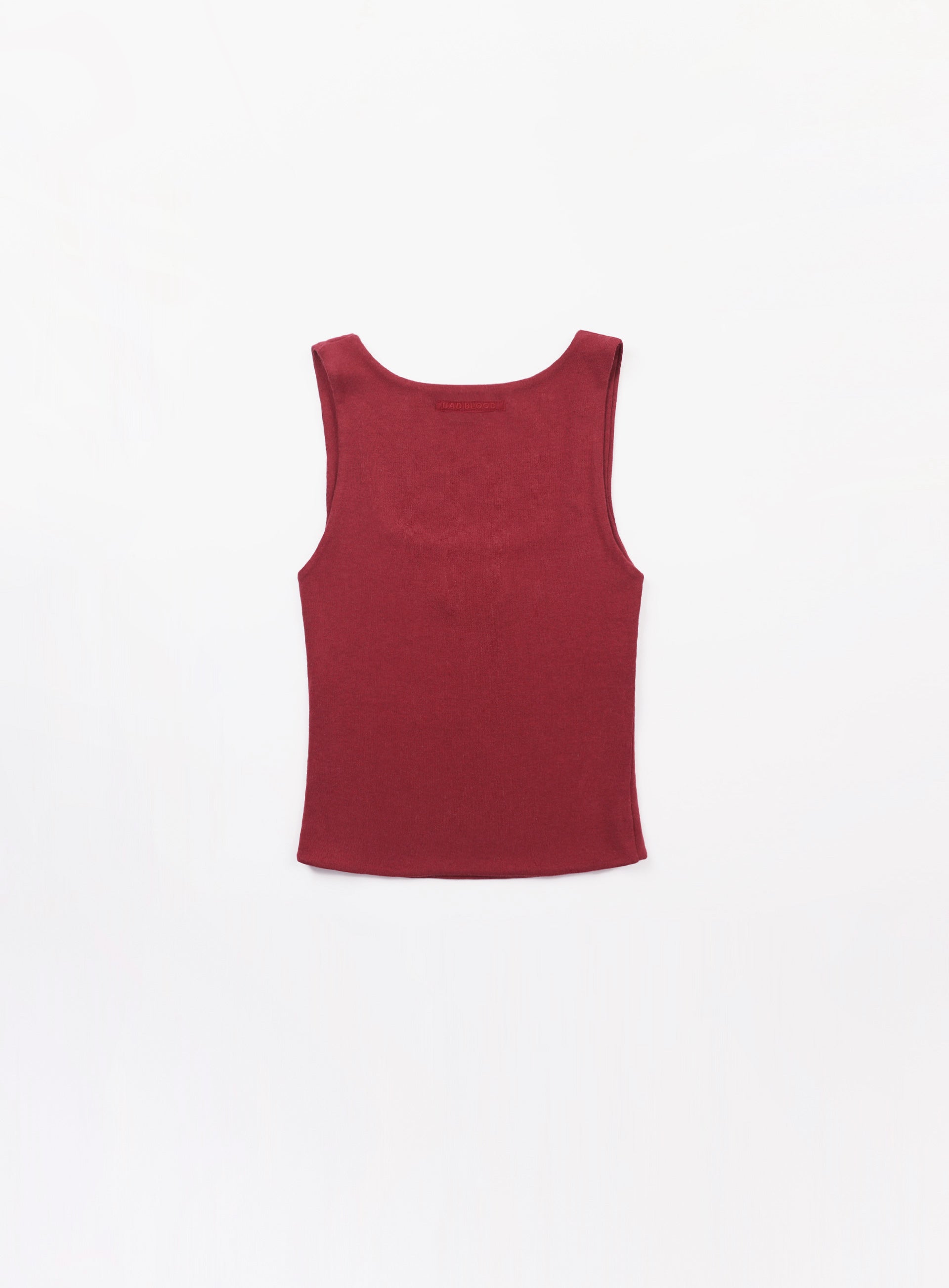 Badblood Beyond Soft Square Neck Tank - Carmine