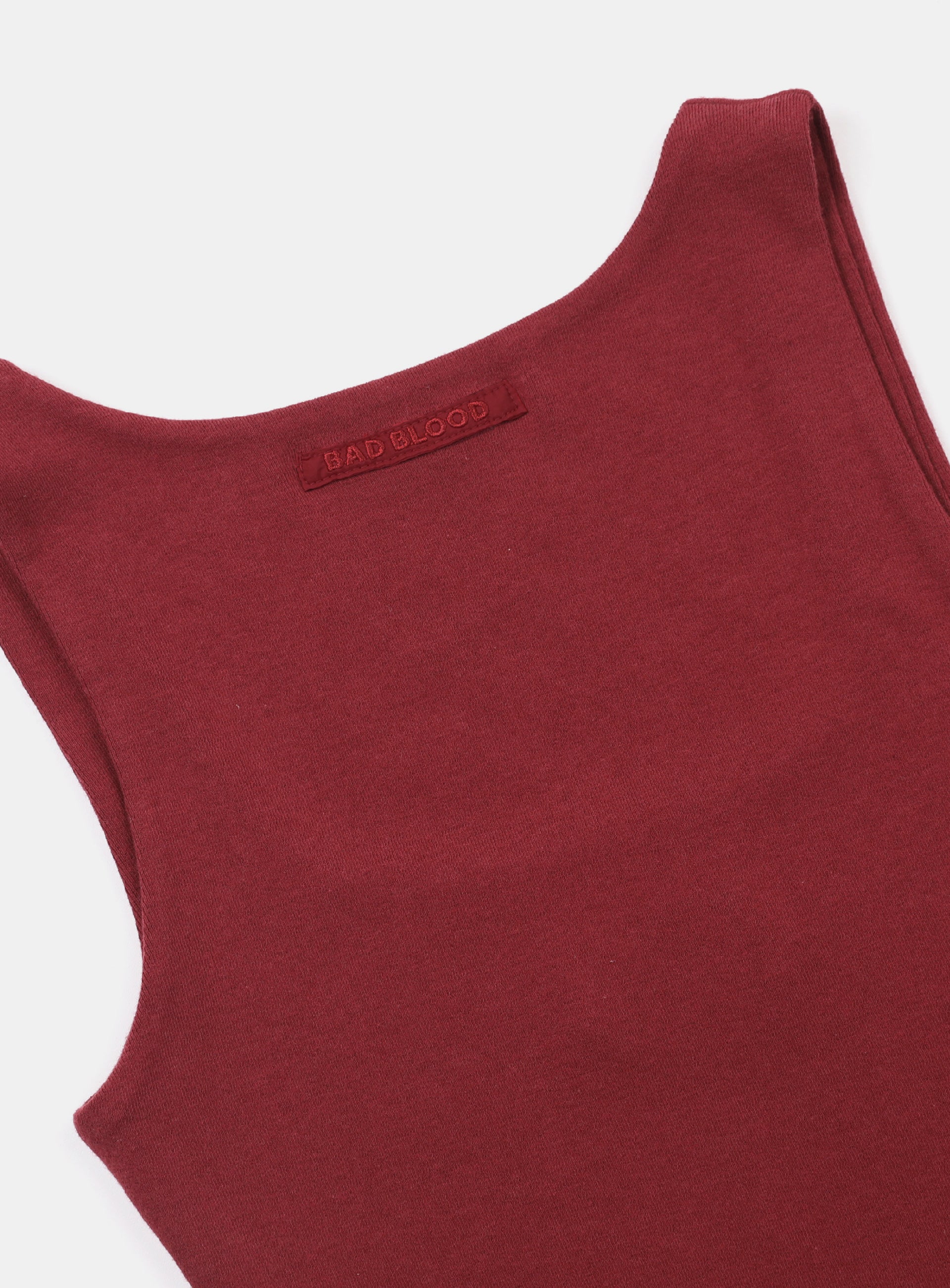 Badblood Beyond Soft Square Neck Tank - Carmine