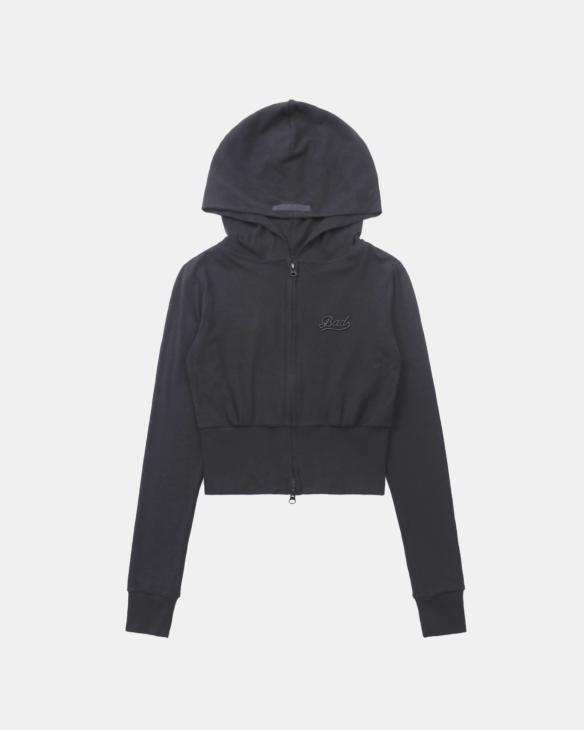 Badblood  Beyond Soft Hood Zip-Up Slim Fit - Charcoal
