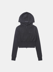 Badblood  Beyond Soft Hood Zip-Up Slim Fit - Charcoal