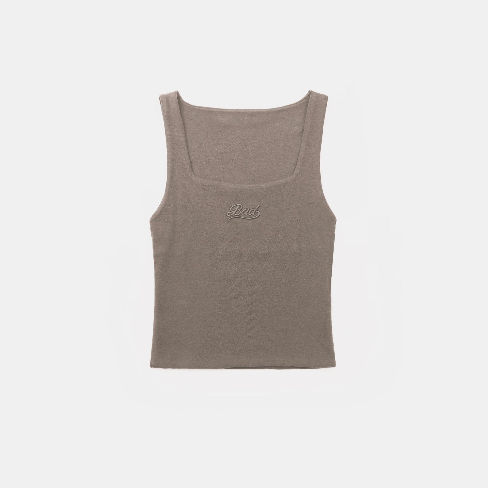 Badblood Beyond Soft Square Neck Tank - Tobacco