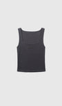Badblood Beyond Soft Square Neck Tank - Charcoal