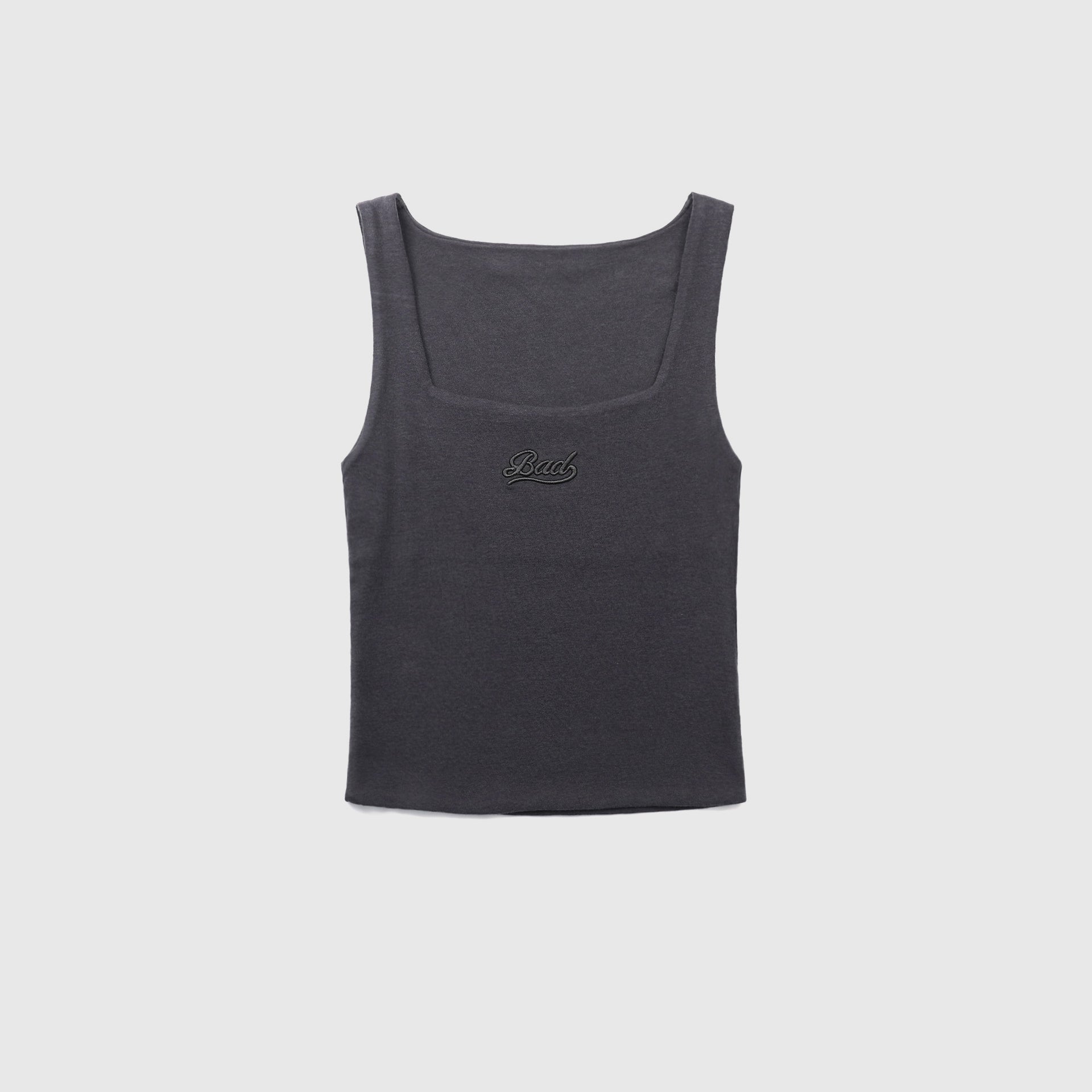 Badblood Beyond Soft Square Neck Tank - Charcoal