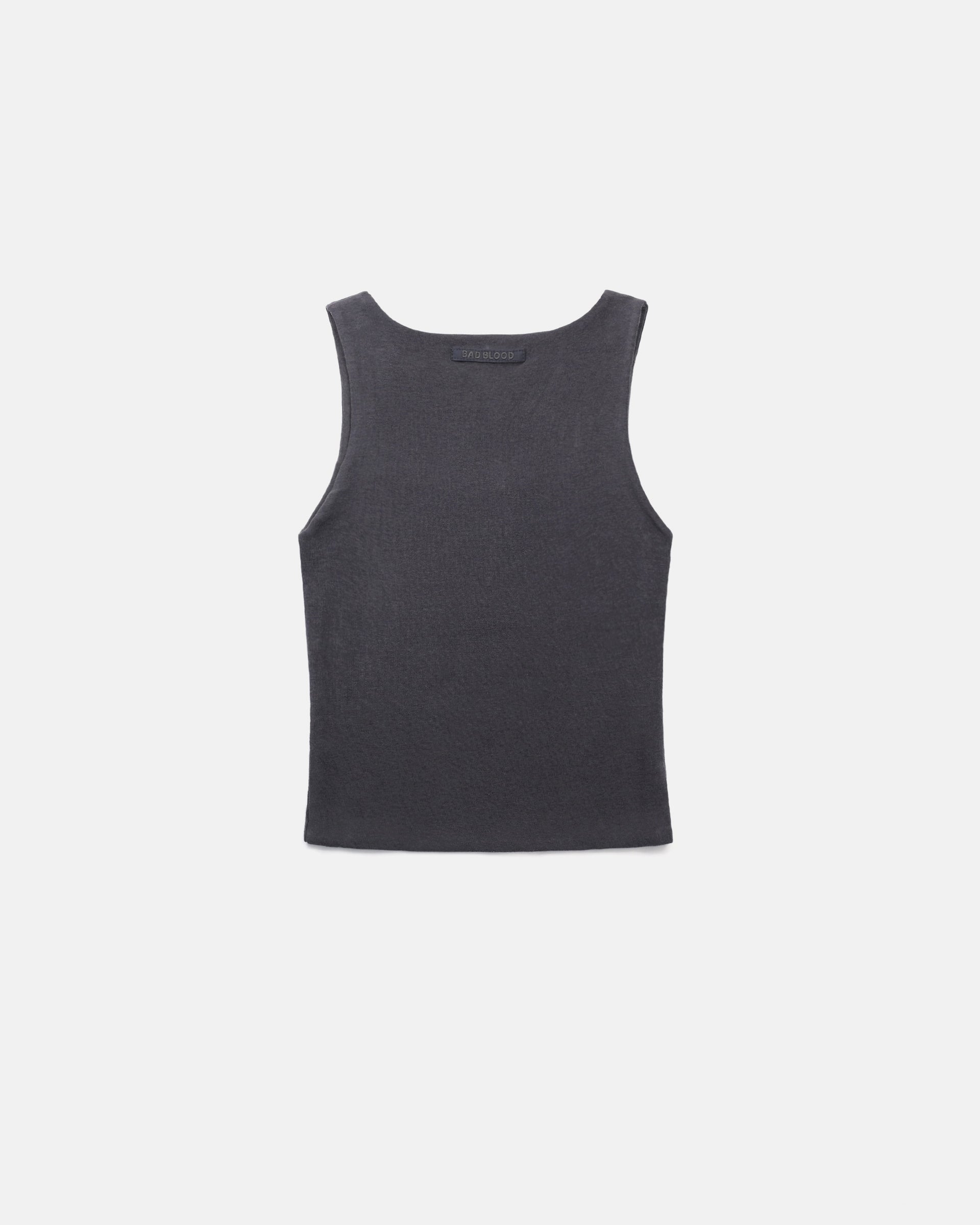 Badblood Beyond Soft Square Neck Tank - Charcoal