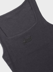 Badblood Beyond Soft Square Neck Tank - Charcoal