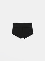 Badblood Beyond Soft Fold Over Shorts - Black