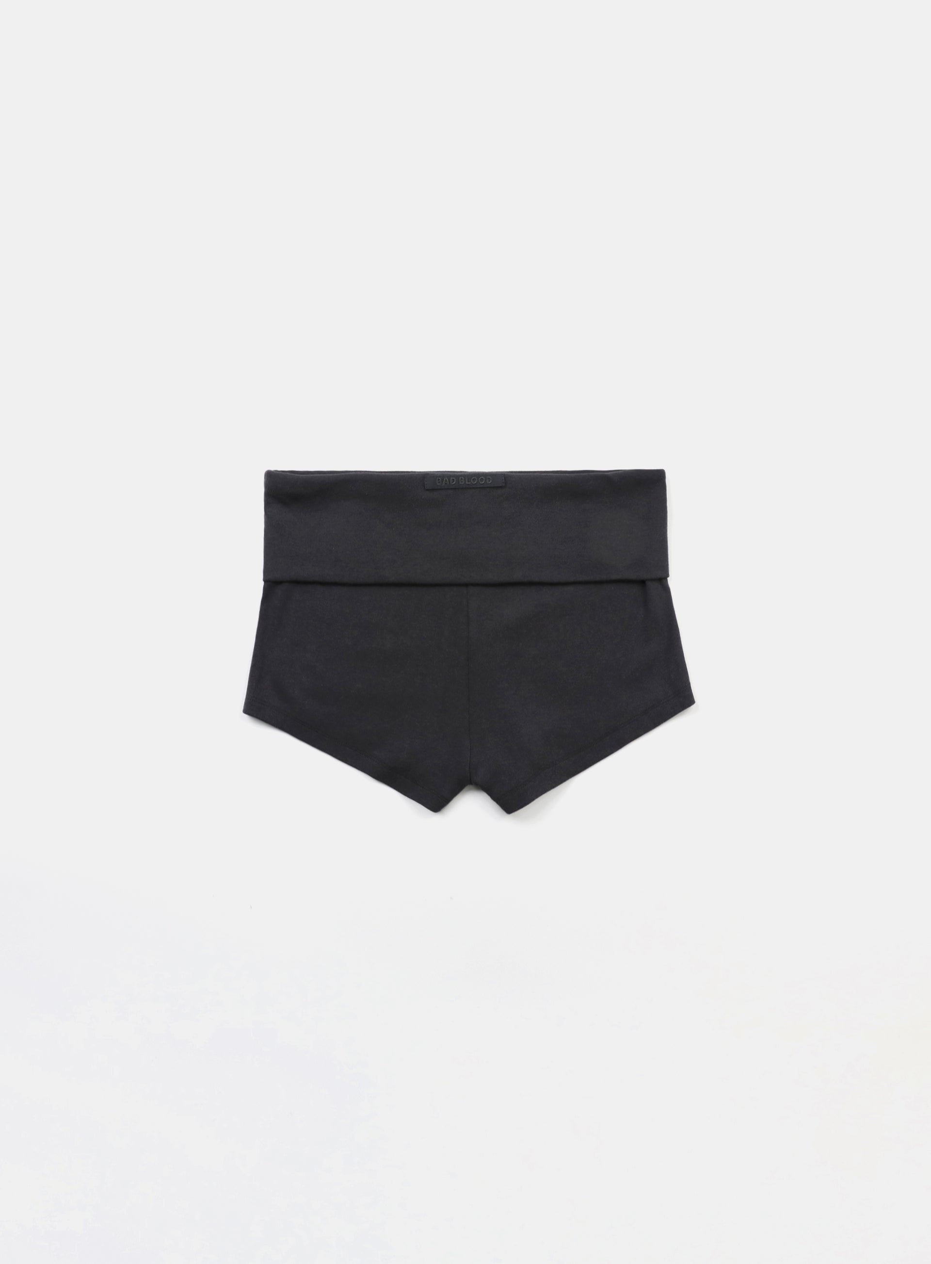 Badblood Beyond Soft Fold Over Shorts - Charcoal