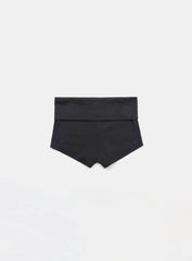 Badblood Beyond Soft Fold Over Shorts - Charcoal