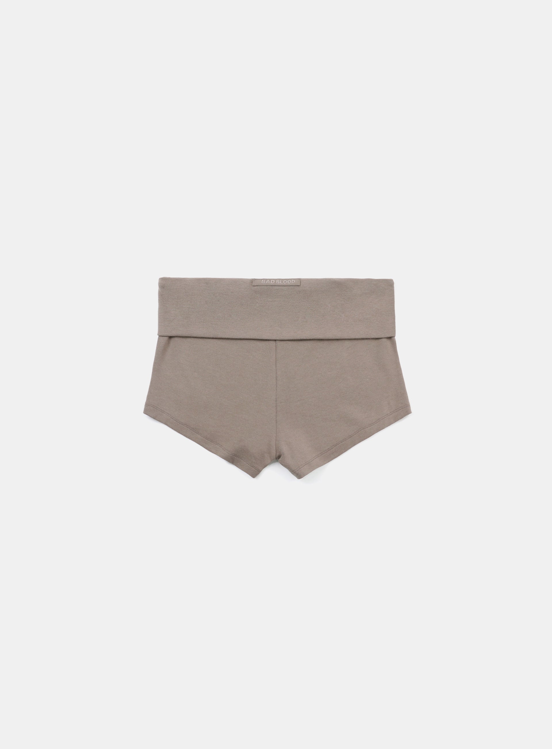 Badblood Beyond Soft Fold Over Shorts - Tobacco