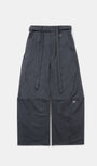 Badblood Curved Cargo Pants Charcoal