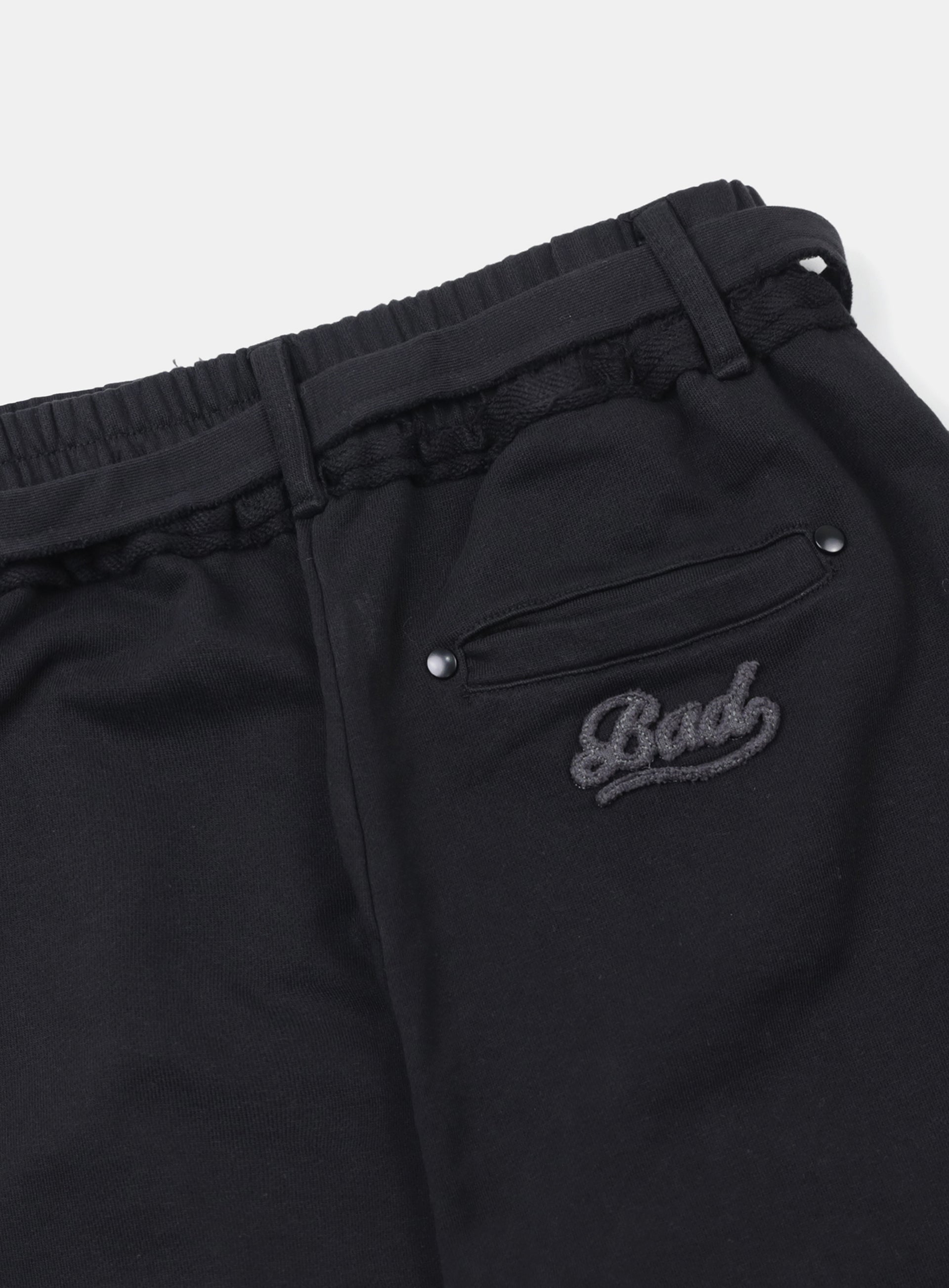 Badblood  Low Edge Convex Jogger - Black