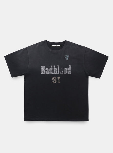 ★BADBLOOD★ Sun Faded2 12 T-Shirt Black Badblood Sun Faded 2 1/2 T-Shirt - Black – BBGSHOPHK