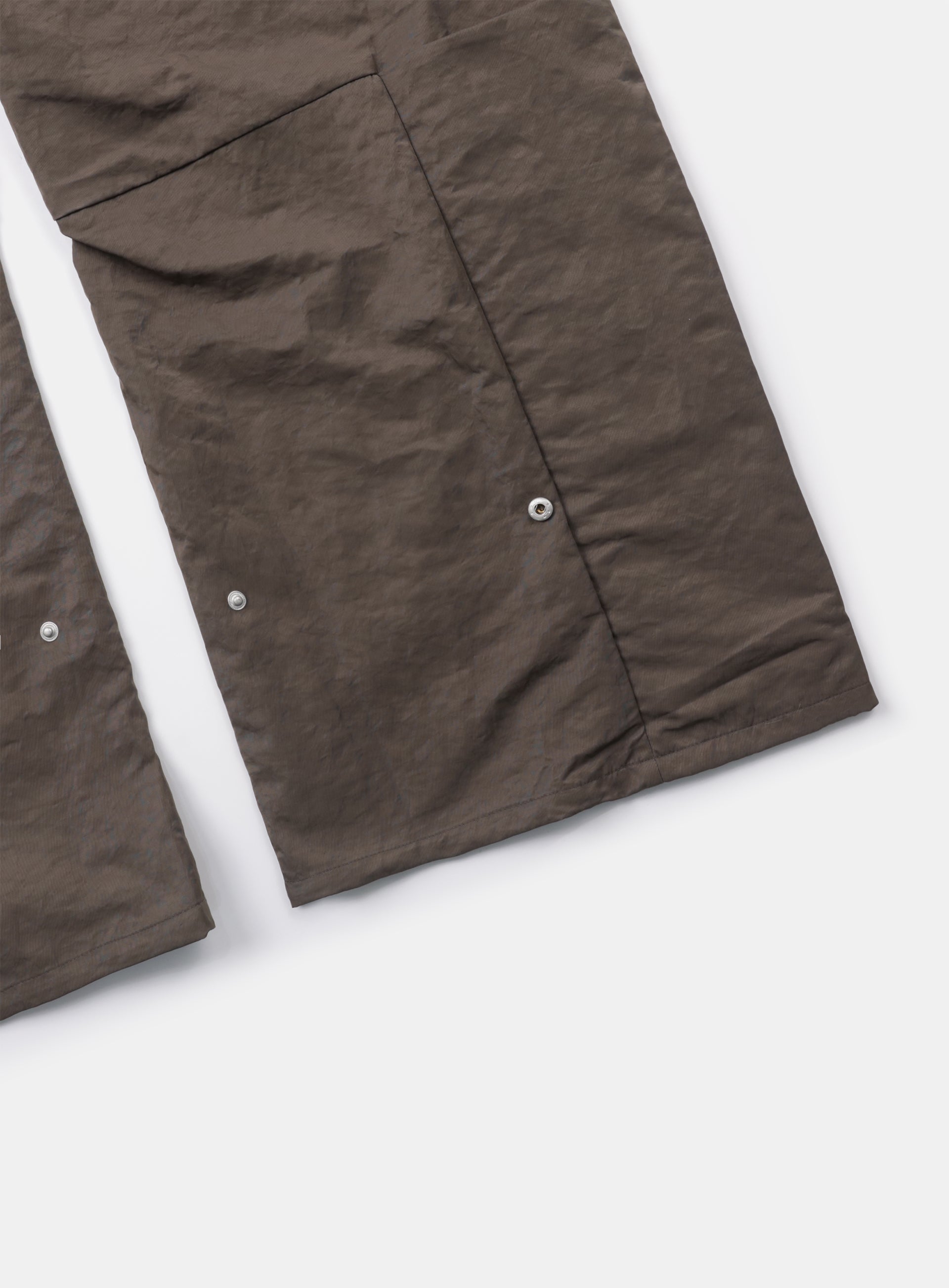 Badblood Curved Nylon Cargo Pants Tobacco