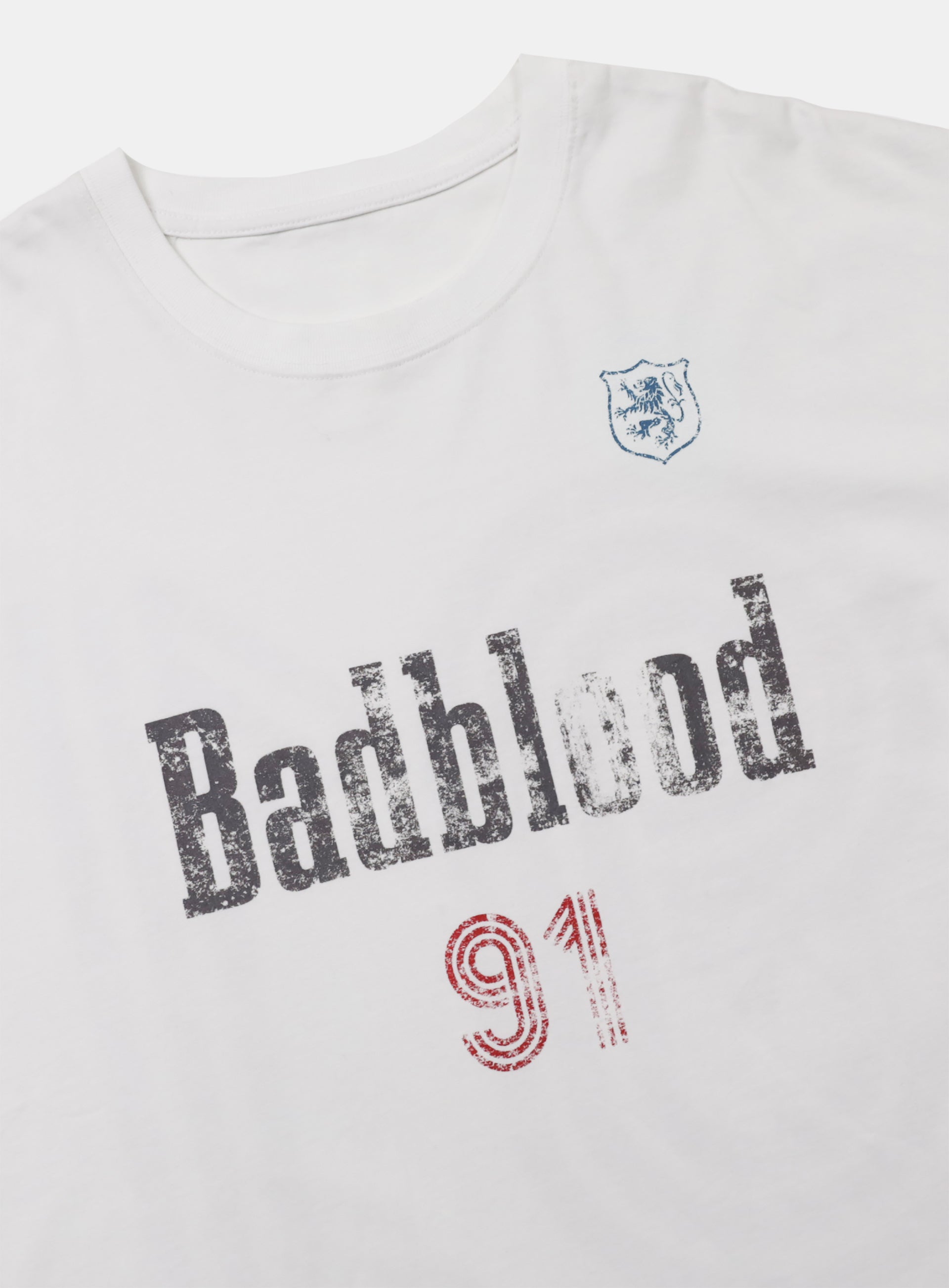 Badblood Sun Faded 2 1/2 T-Shirt - White