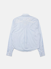 Badblood Classic Logo Long Sleeve Shirt Blue/Striped – BBGSHOPHK