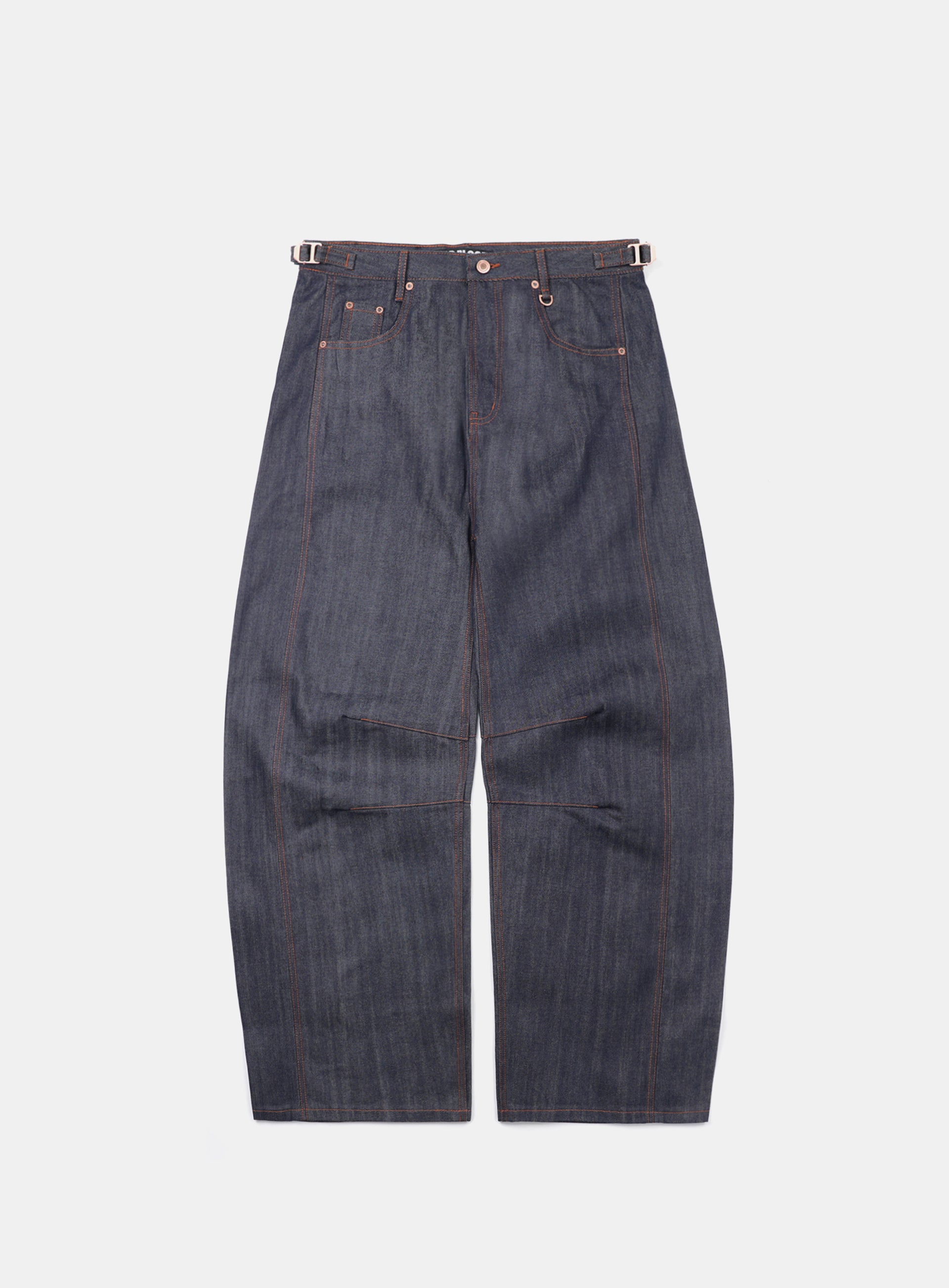 Badblood Charlie Selvage Barrel jeans Indigo