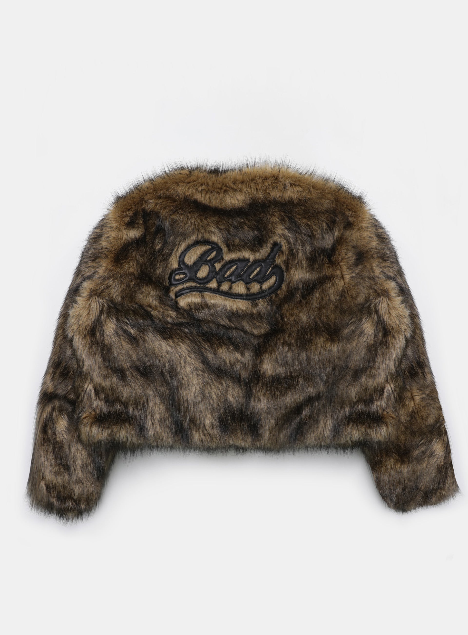 Badblood Nadja Reversible Fur MA-1 Jacket Coyote/Black