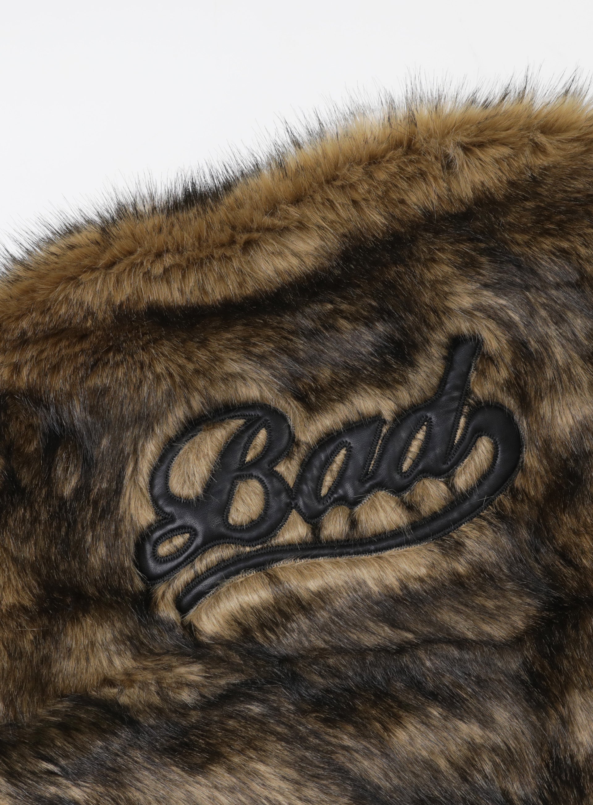 Badblood Nadja Reversible Fur MA-1 Jacket Coyote/Black