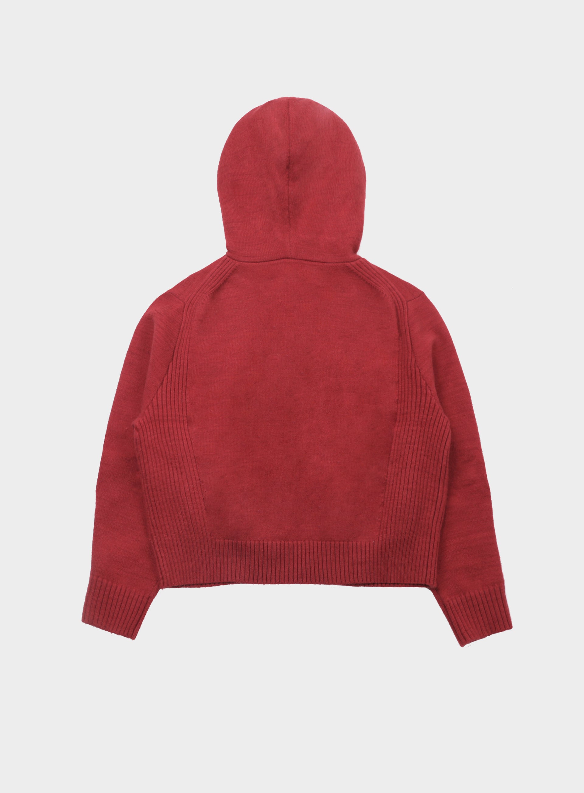 Badblood BS Heavy Wool Hood Red