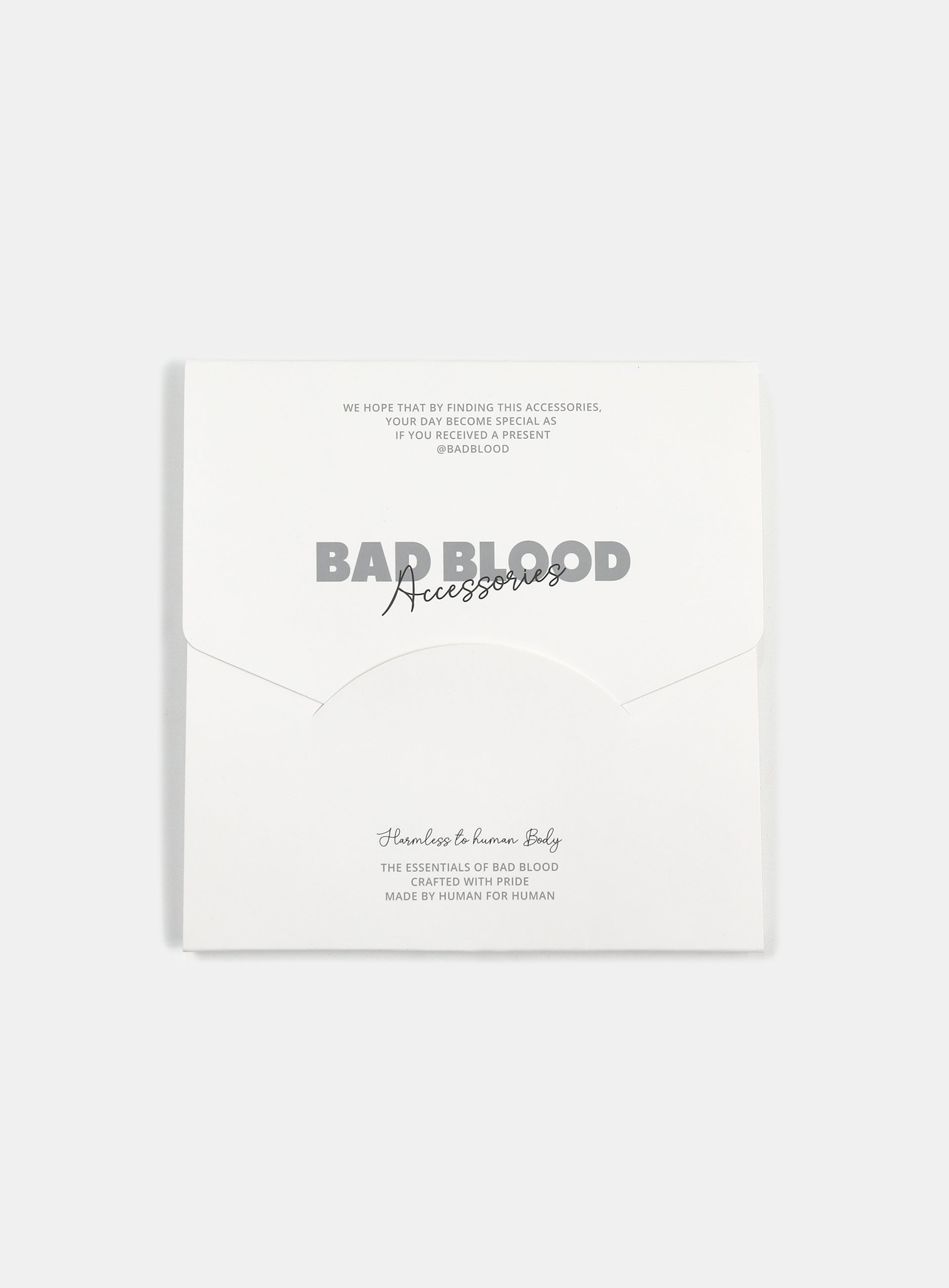 Badblood  Premium Classic Logo Scarf - Navy