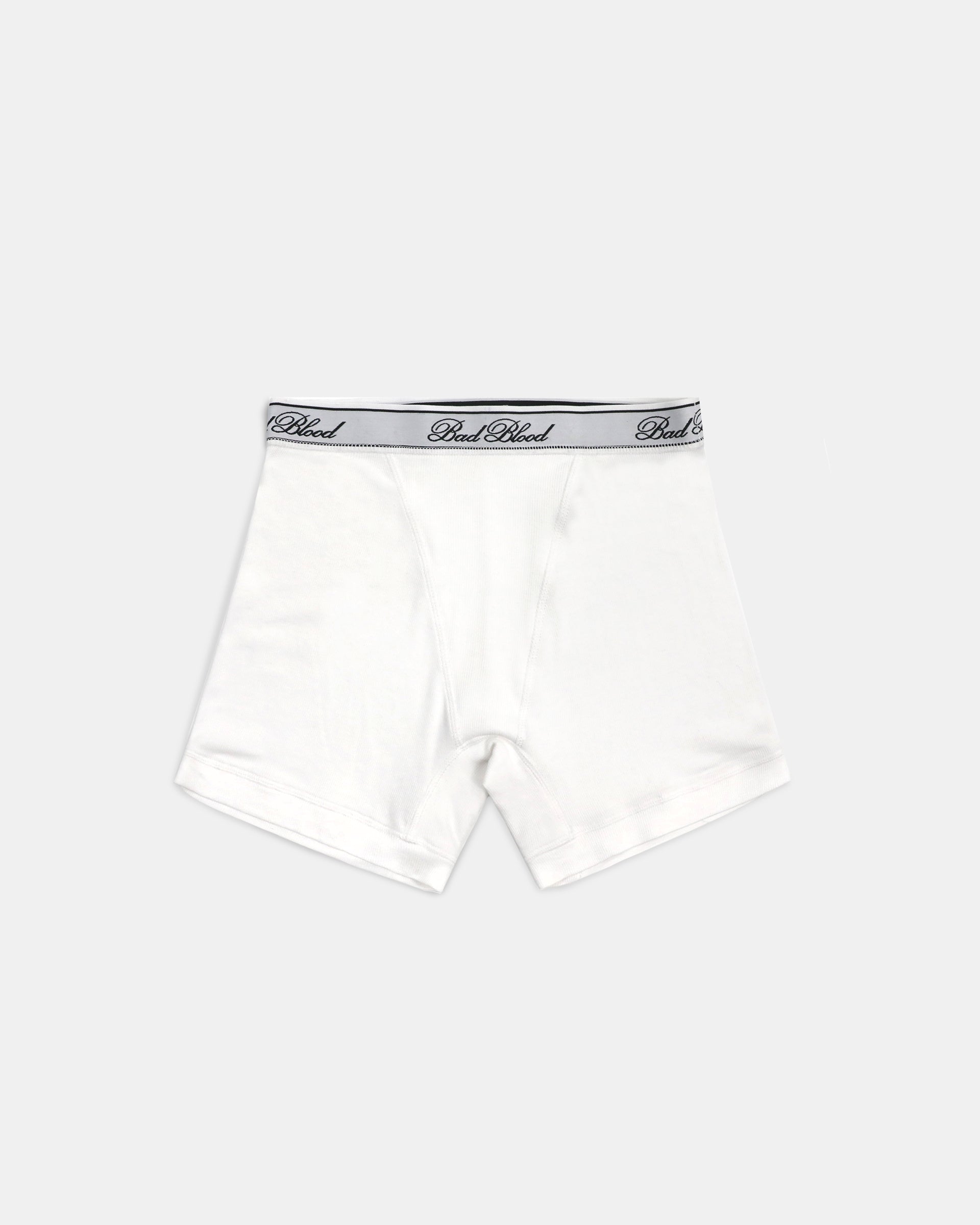 Badblood Classic Logo Boxer Briefs White