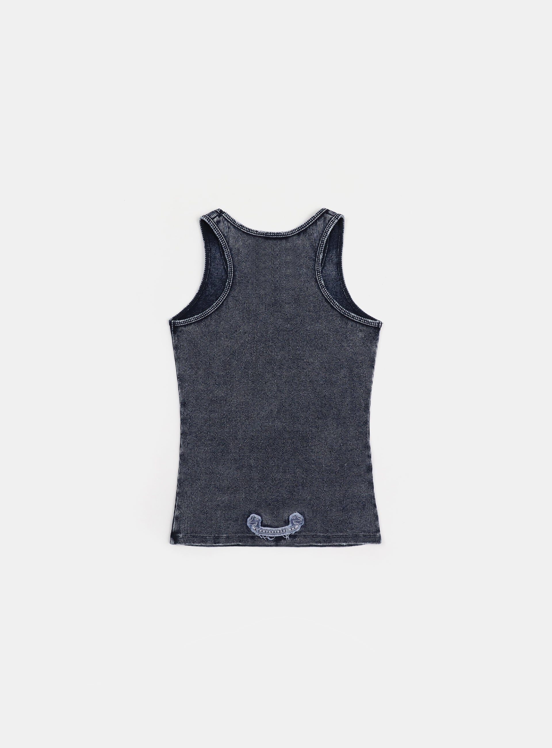 Badblood Rusty Denim Tank Top Blue