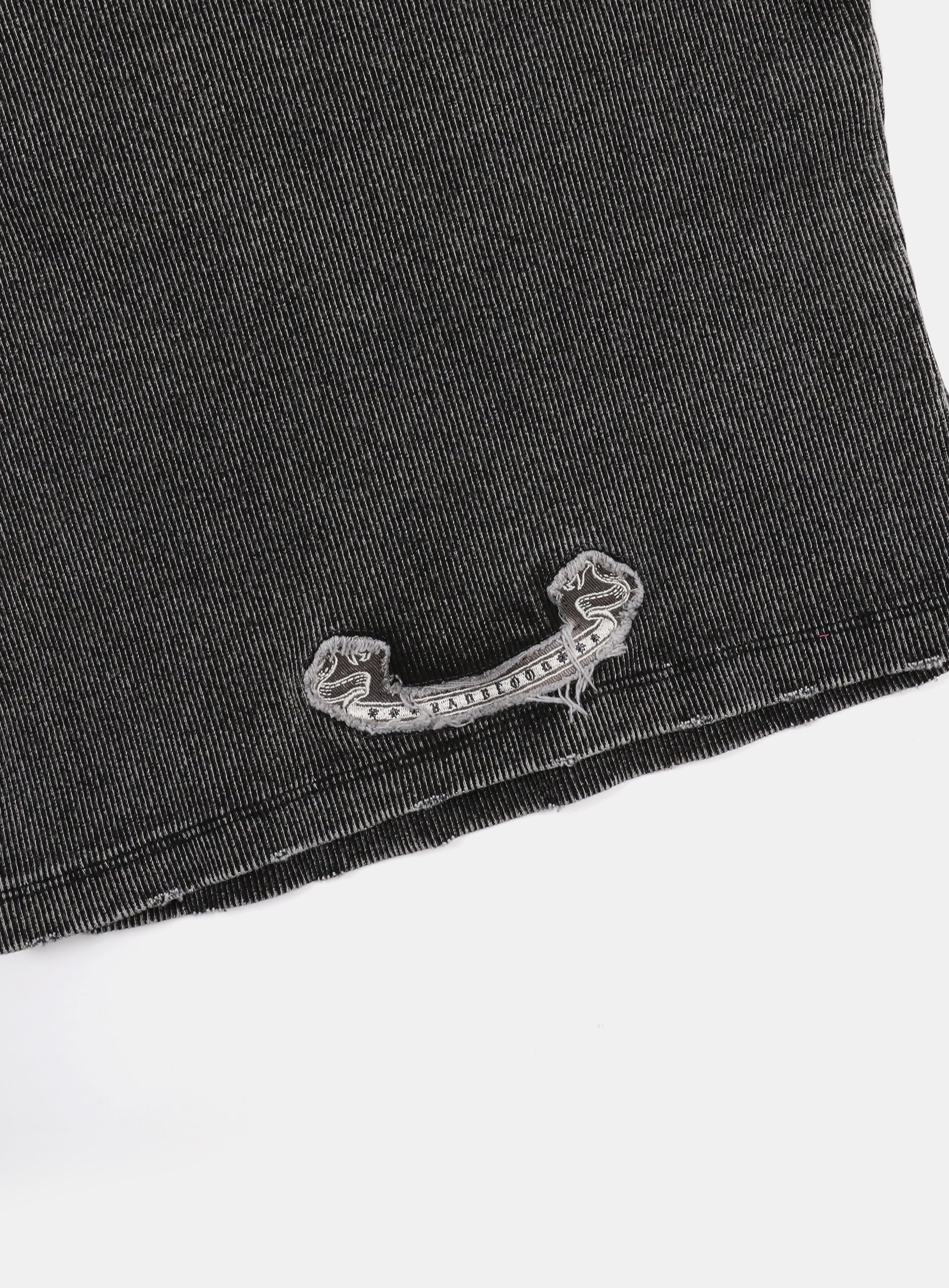 Badblood  Rusty Denim Tank Top Black