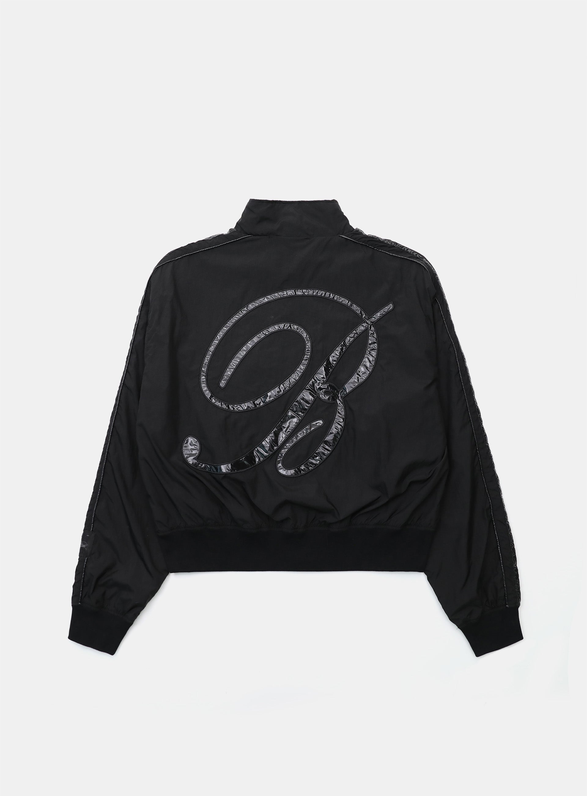 Badblood Dark Billy Nylon Track Jacket Black