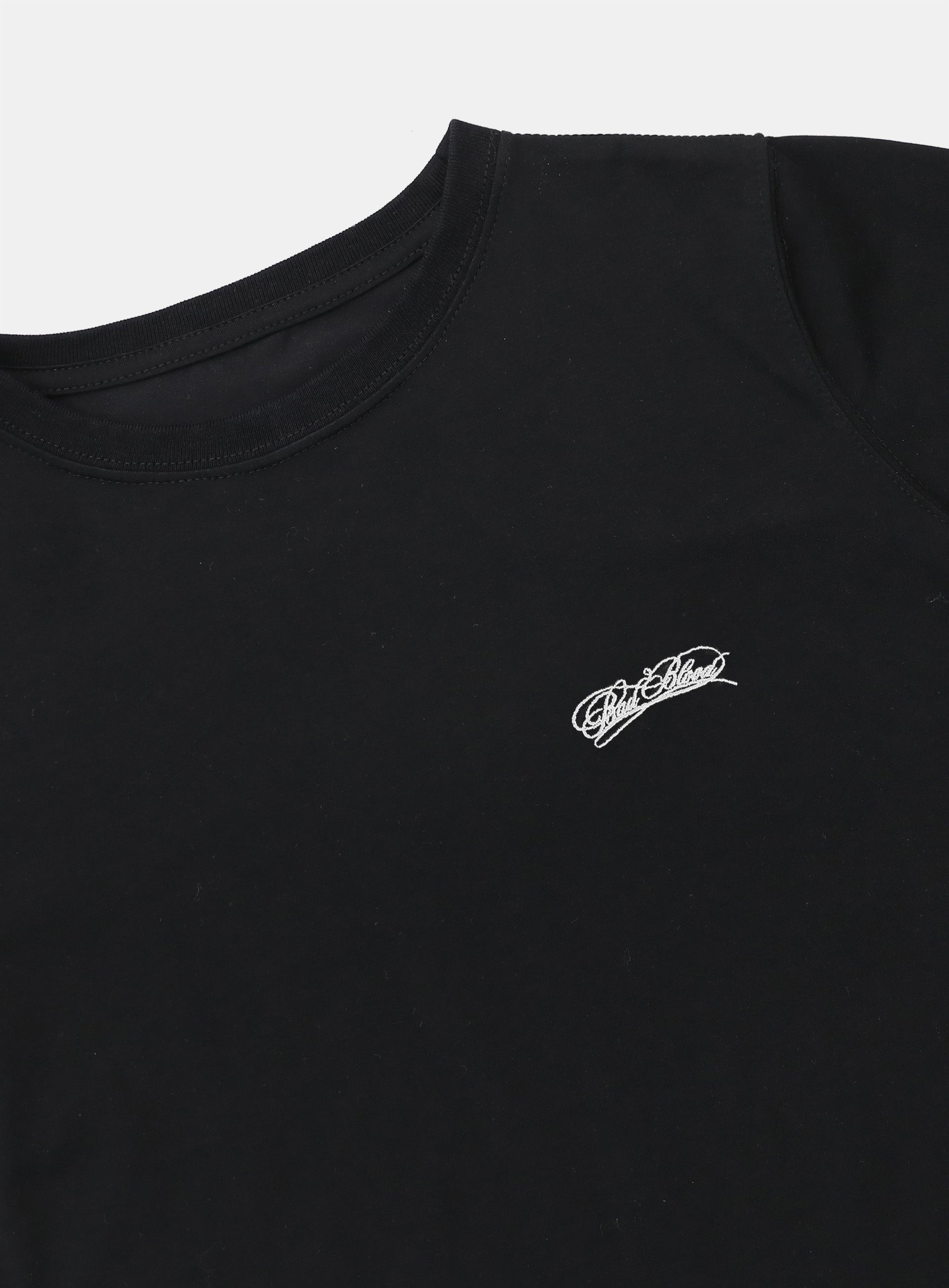 Badblood Dark Classic Logo T-Shirt Black