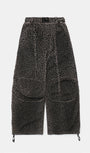 Badblood Low Edge Convex Jogger Black Leopard