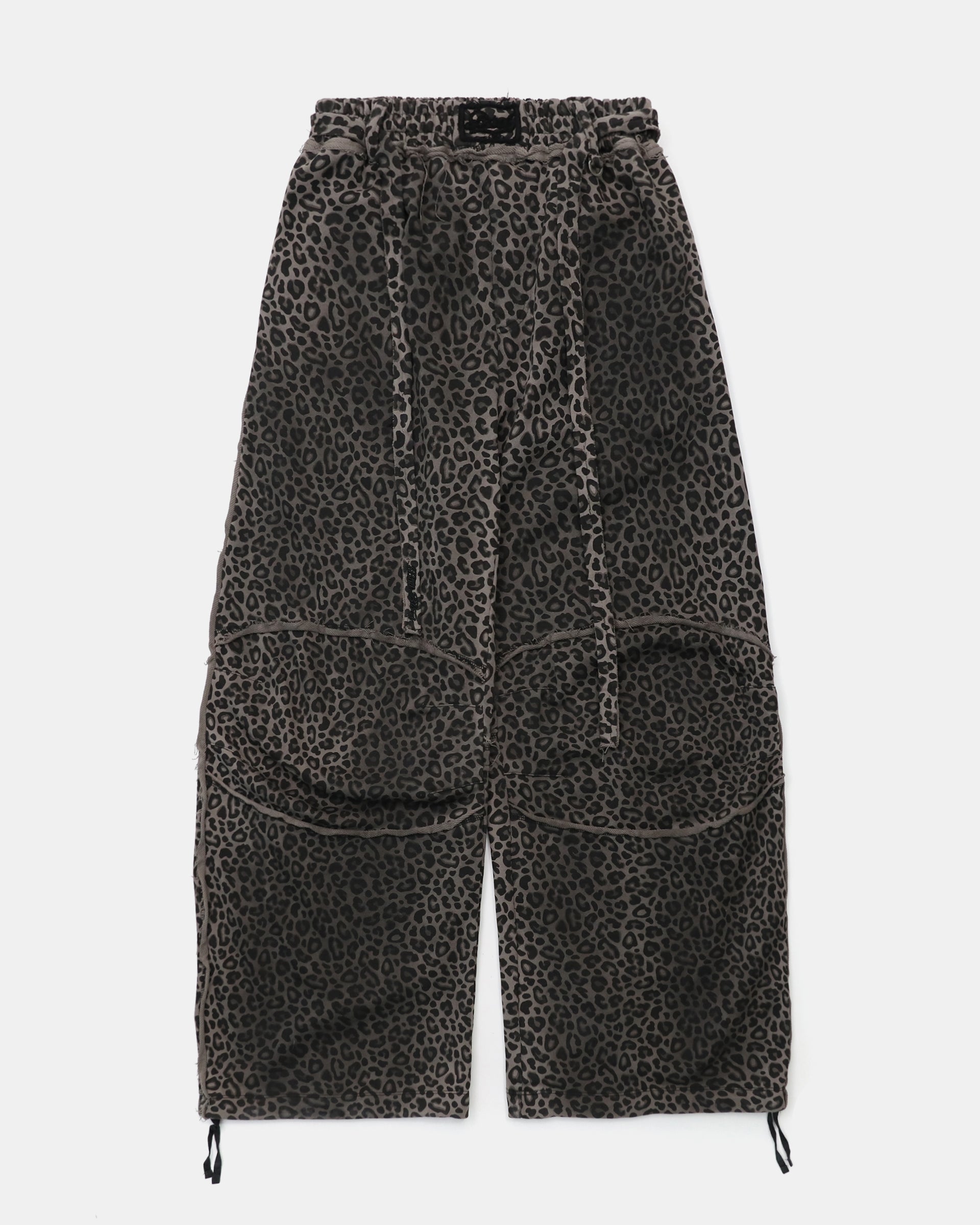 Badblood Low Edge Convex Jogger Black Leopard