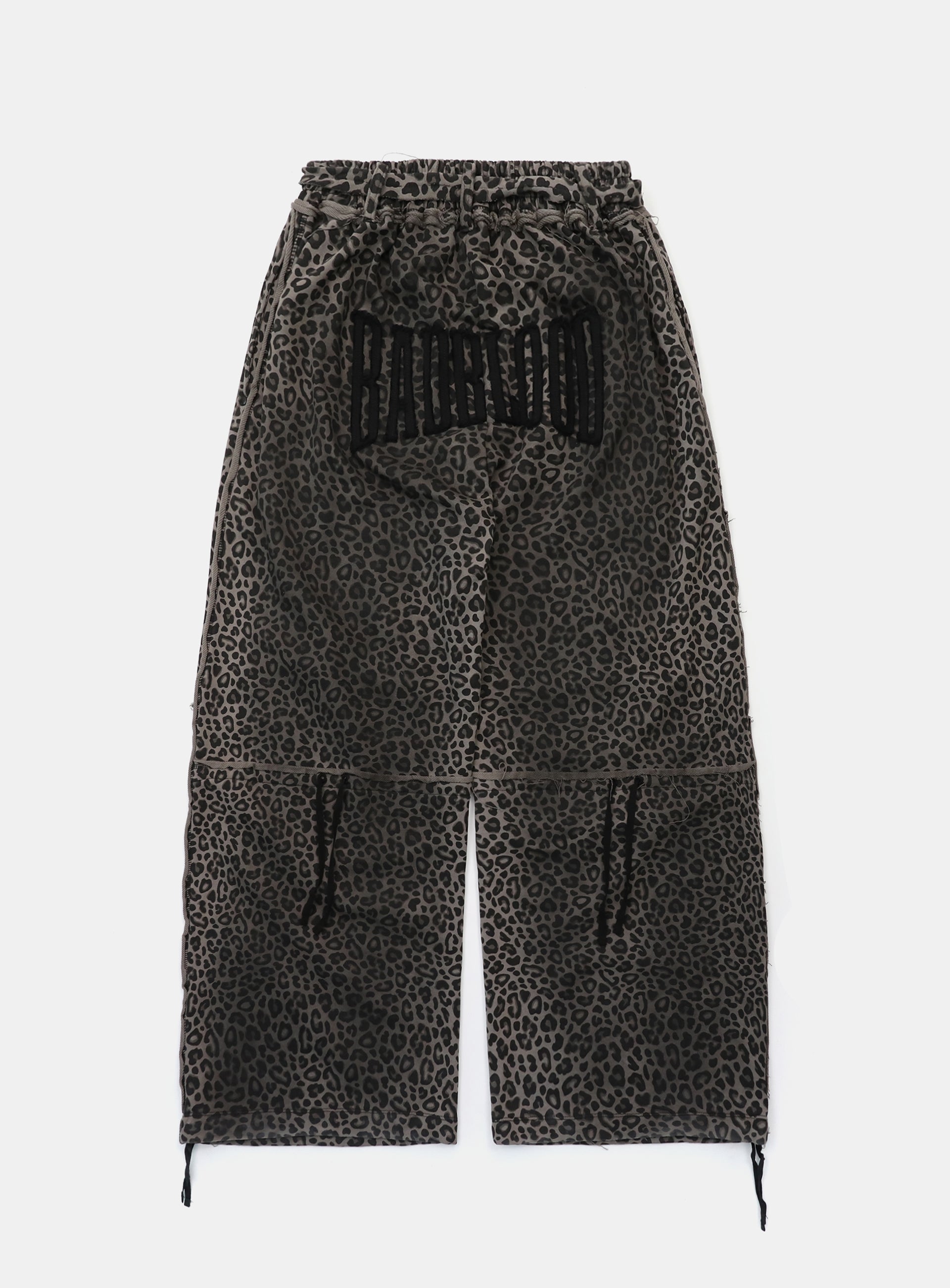 Badblood Low Edge Convex Jogger Black Leopard