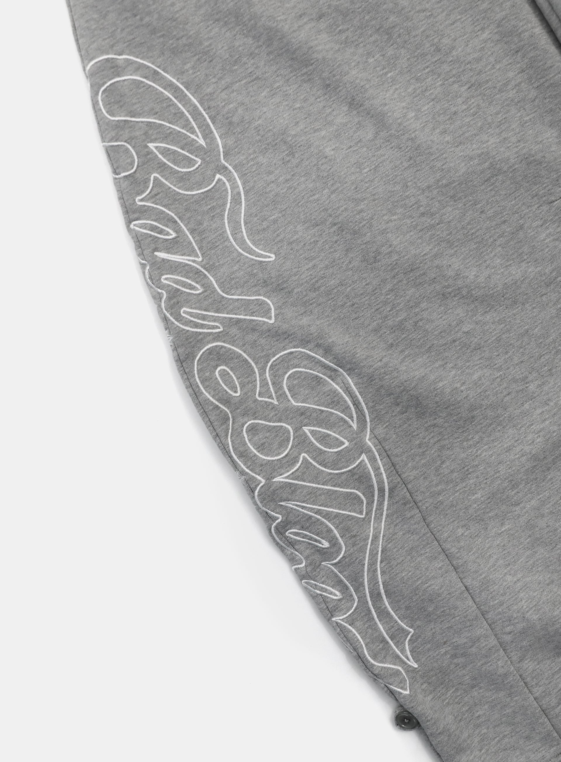 Badblood Mystic Capsule 2 Way Curved Jogger Trousers Grey