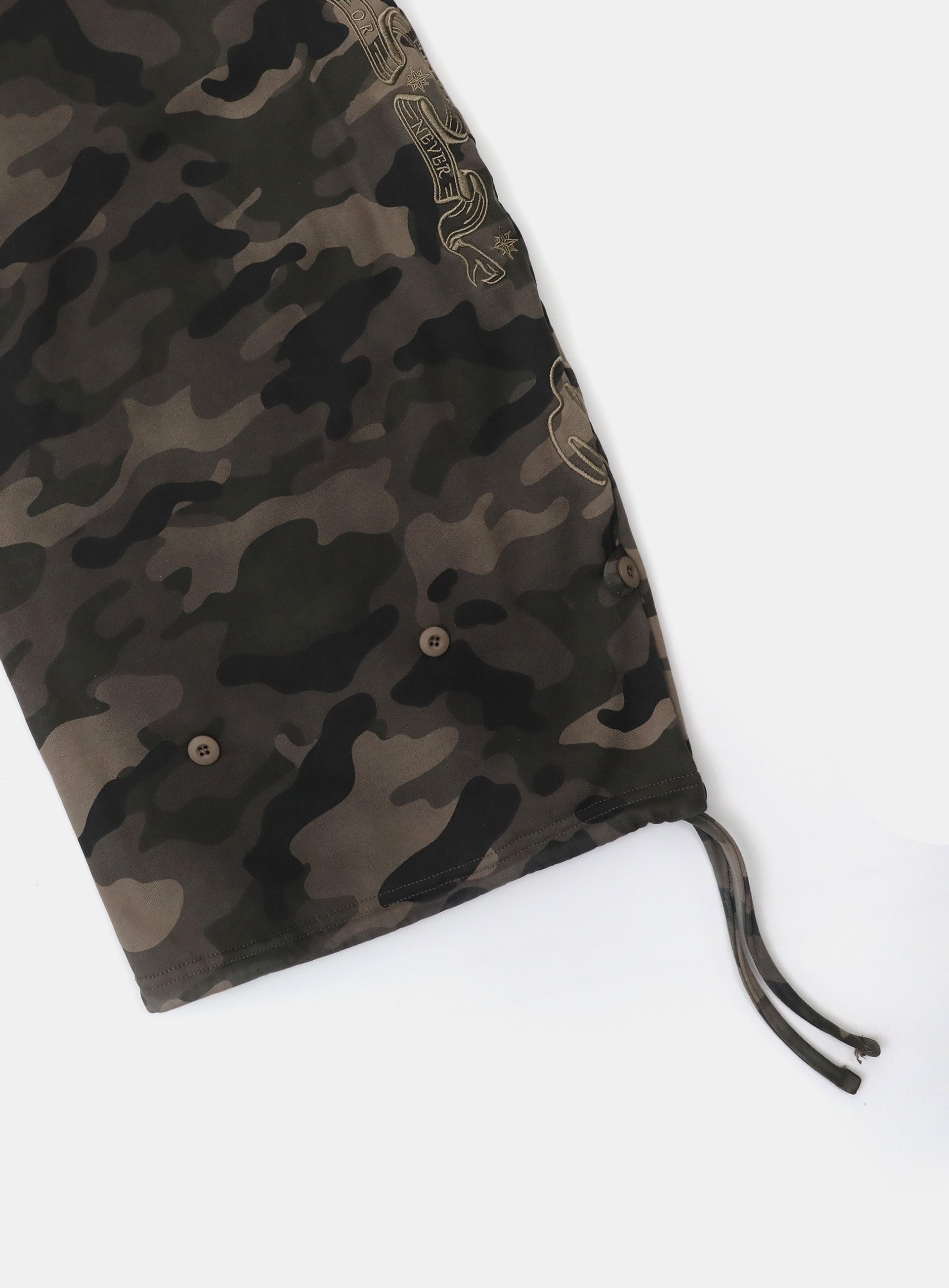 Badblood Mystic Capsule 2 Way Curved Jogger Trousers Dark Camo