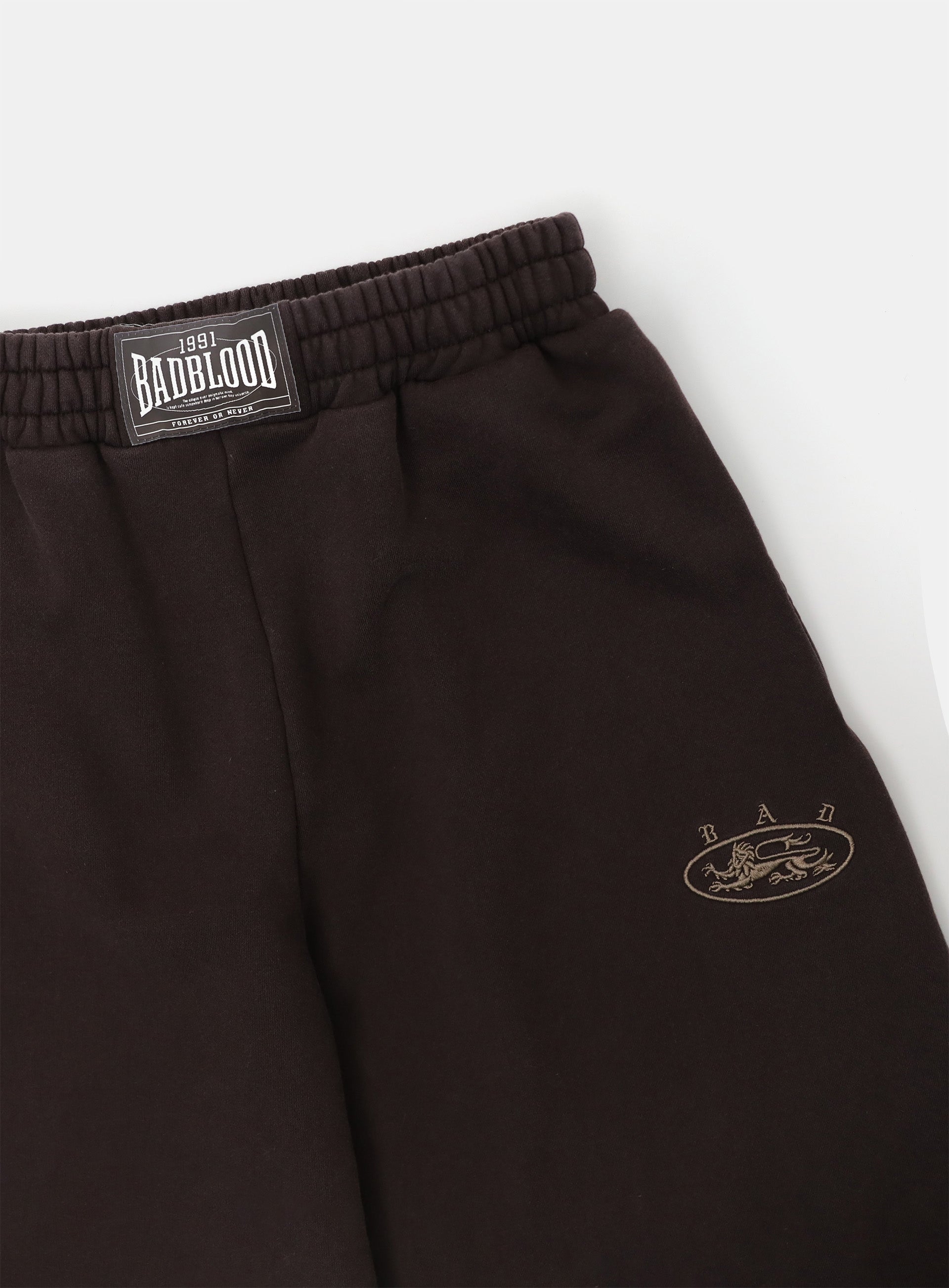 Badblood Mystic Capsule 2 Way Curved Jogger Trousers Brown