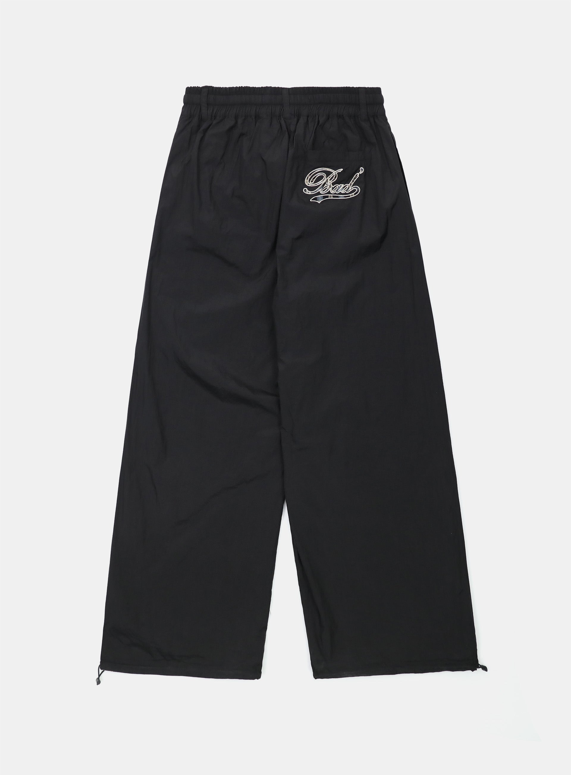 Badblood Vintage Club Nylon Reversible Track Pants Check Blue