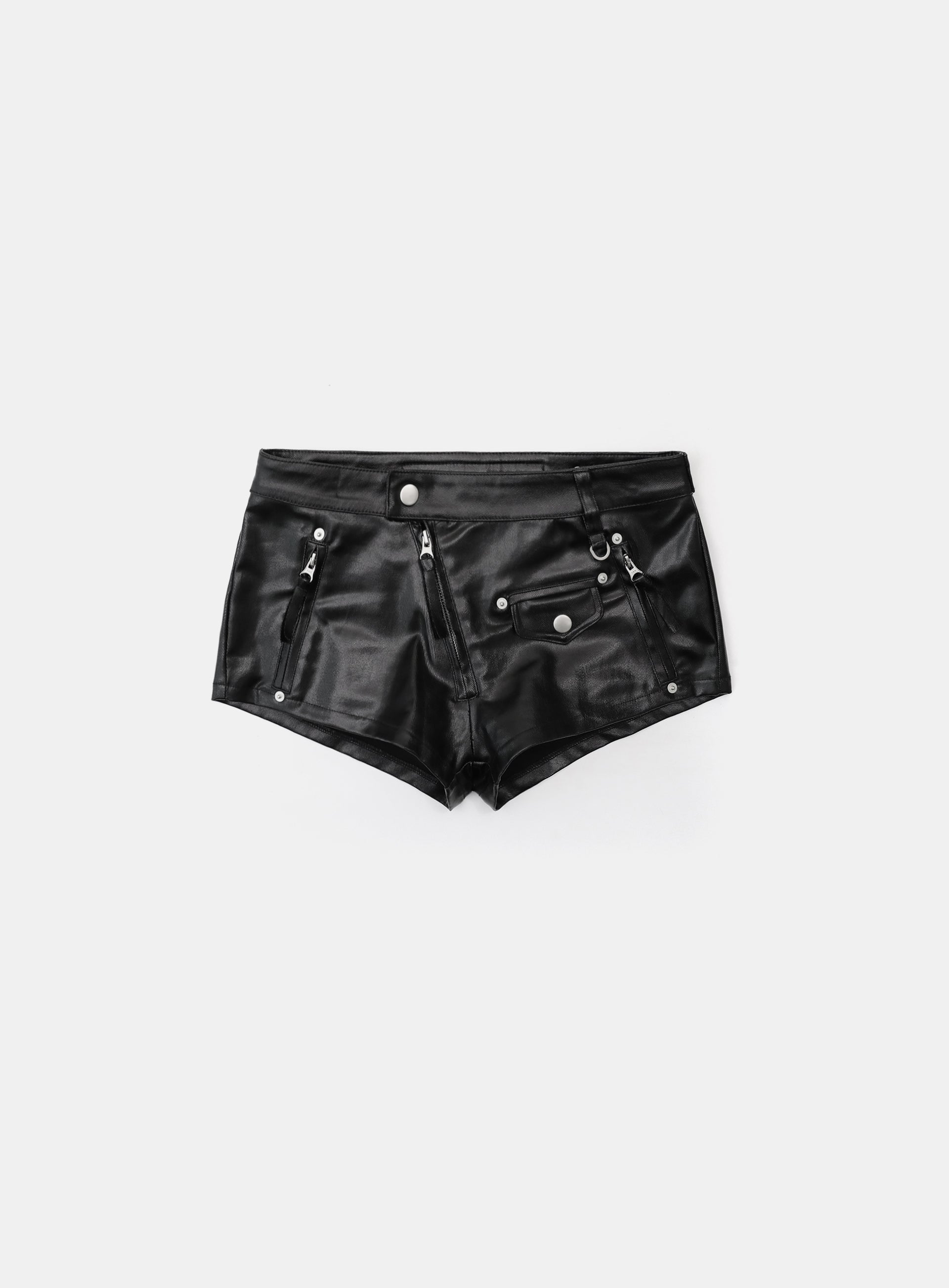 Badblood Squad Micro Biker Shorts Black