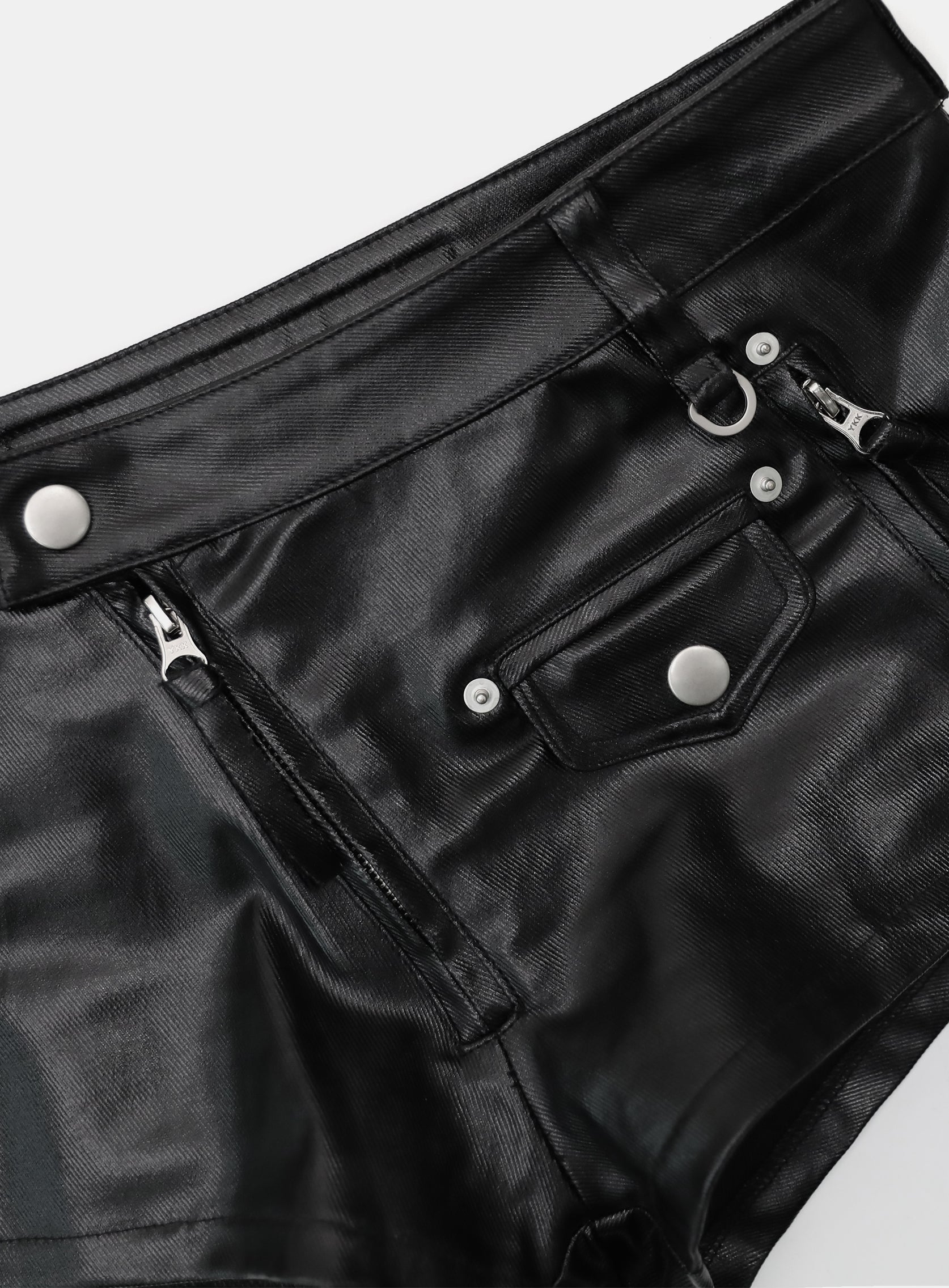 Badblood Squad Micro Biker Shorts Black