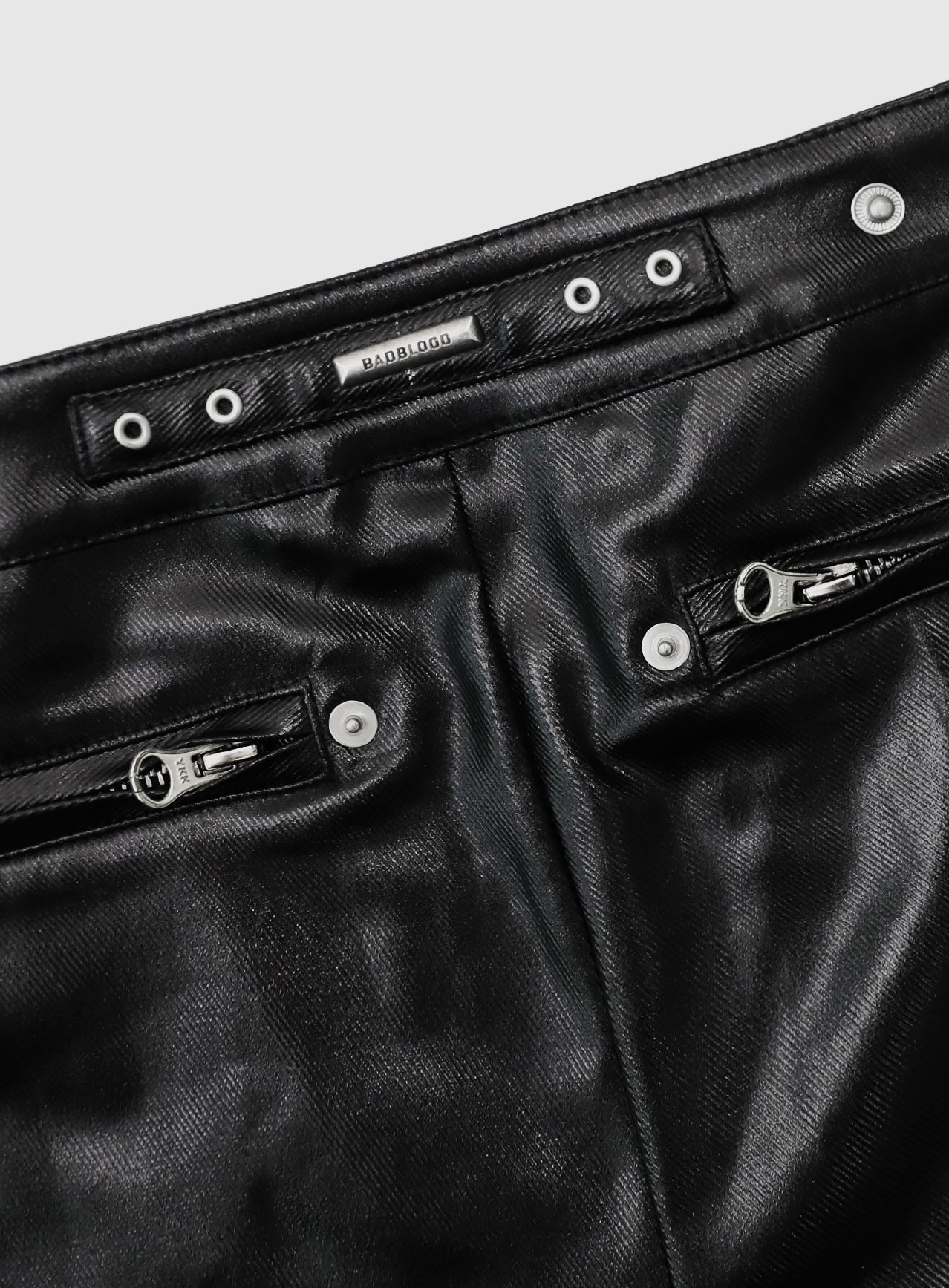 Badblood Squad Micro Biker Shorts Black
