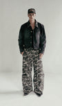 Badblood Curved Cargo Pants Camo