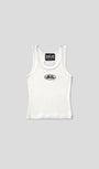 Badblood Mystic Tank Slim Fit White