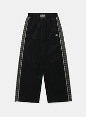 Badblood Contrast Check Track Pants Green