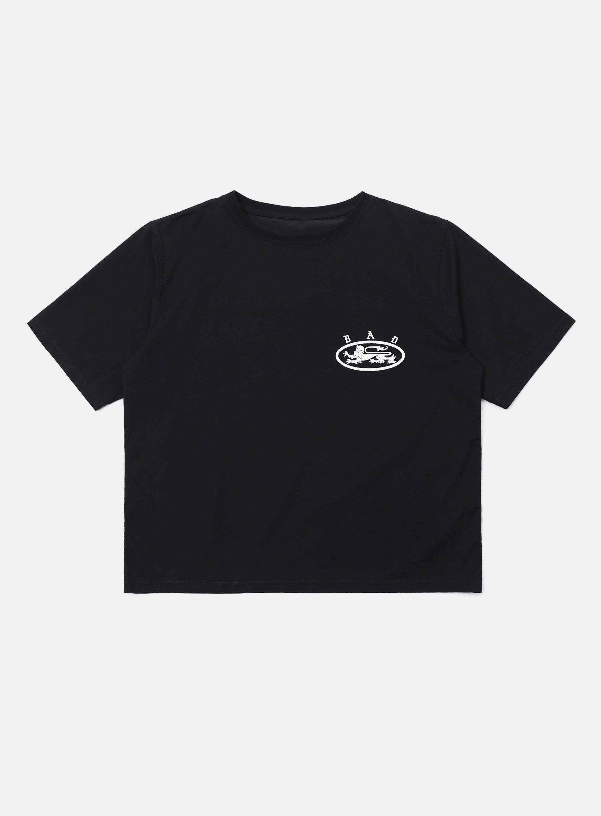 Badblood Mystic 1/2 Print T-Shirt Slim Fit Black